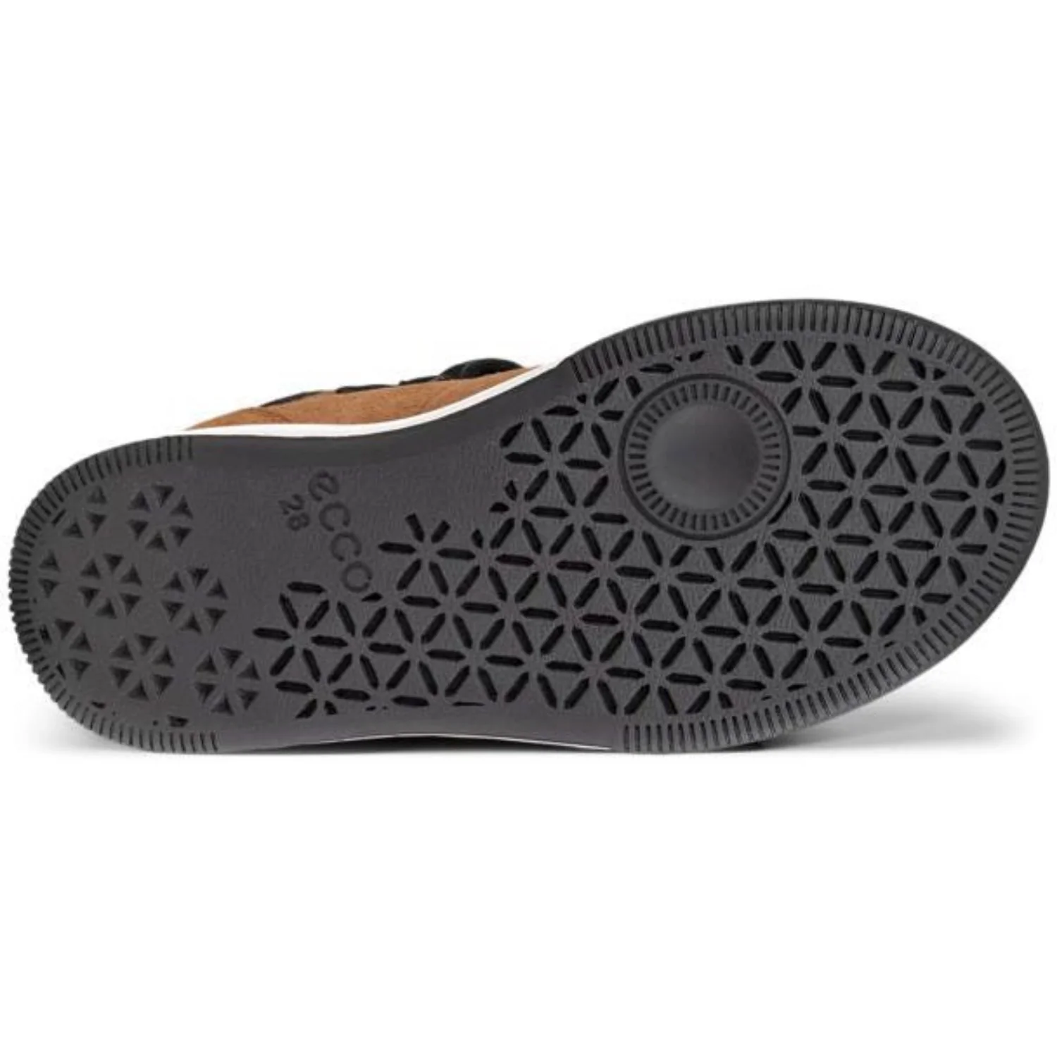 Ecco Black/Camel/Black Street Court K H Sneaker - Image 5