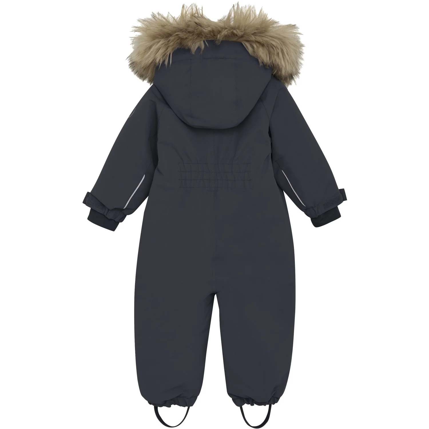 En Fant Ebony Baby Snowsuit W. Fake Fur - Image 4