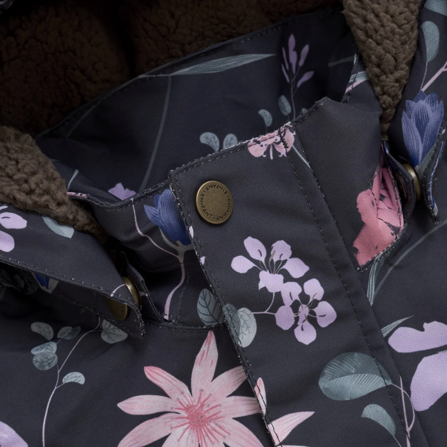 En Fant Ebony Snowsuit W. Frills - Image 2
