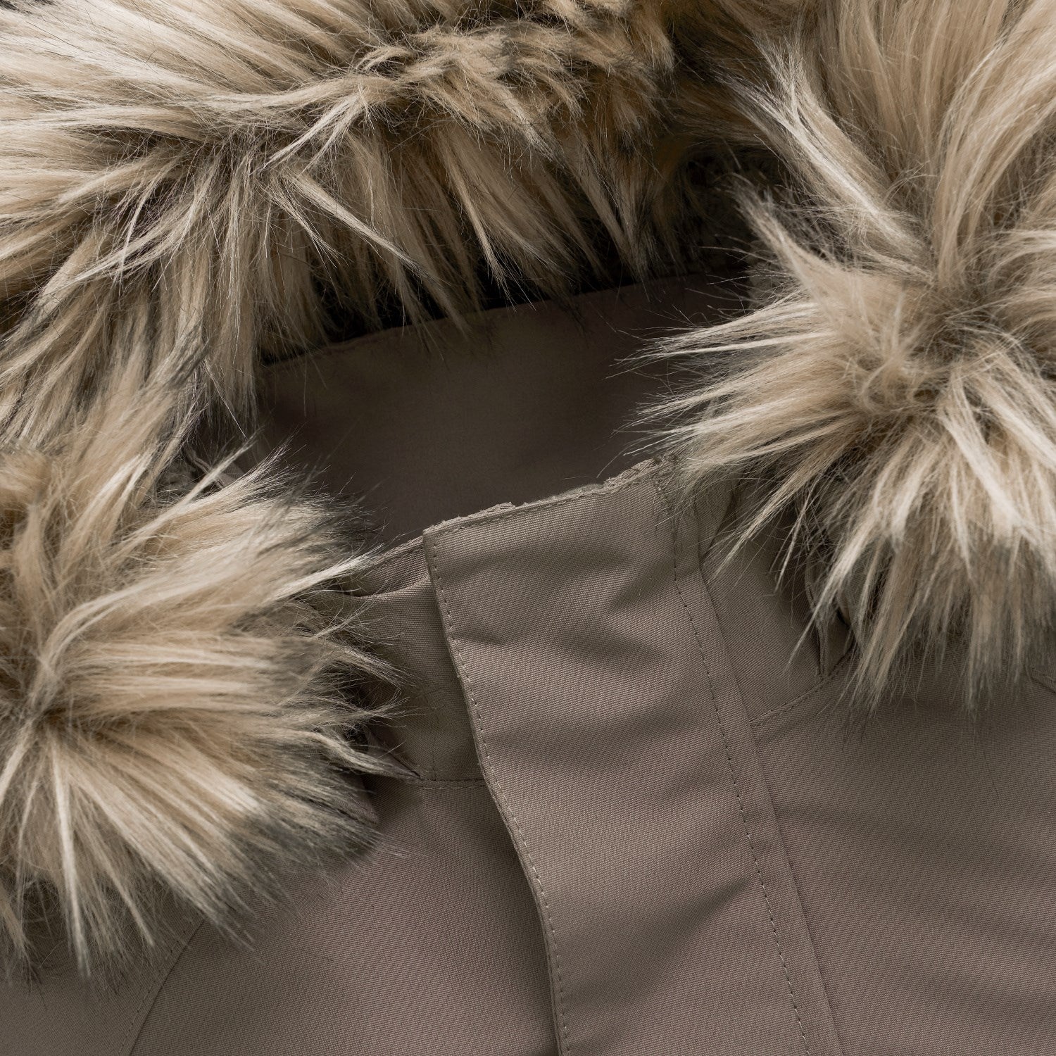 En Fant Fungi Snowsuit W. Fake Fur - Image 2