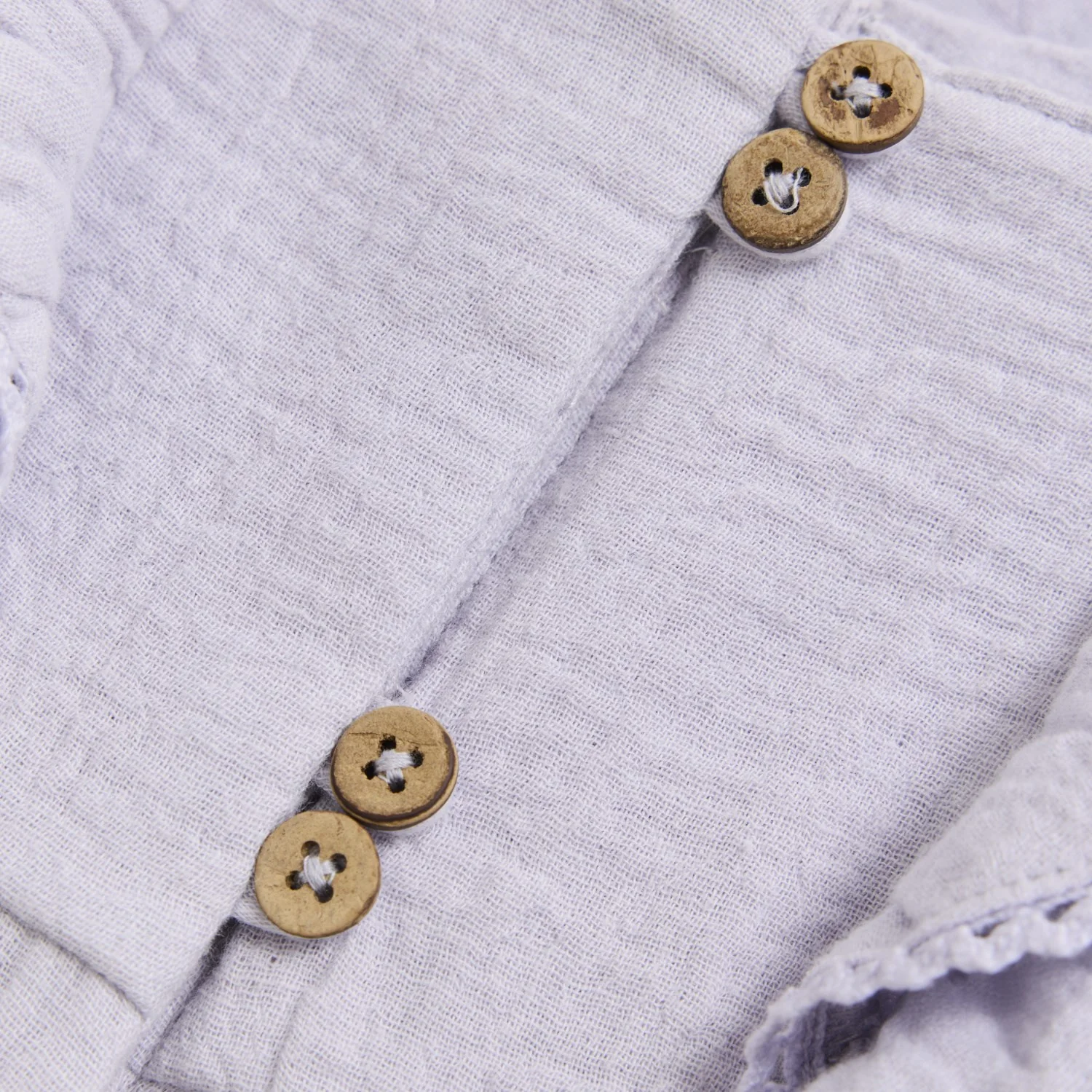 En Fant Purple Heather Dress Ss Muslin - Image 2