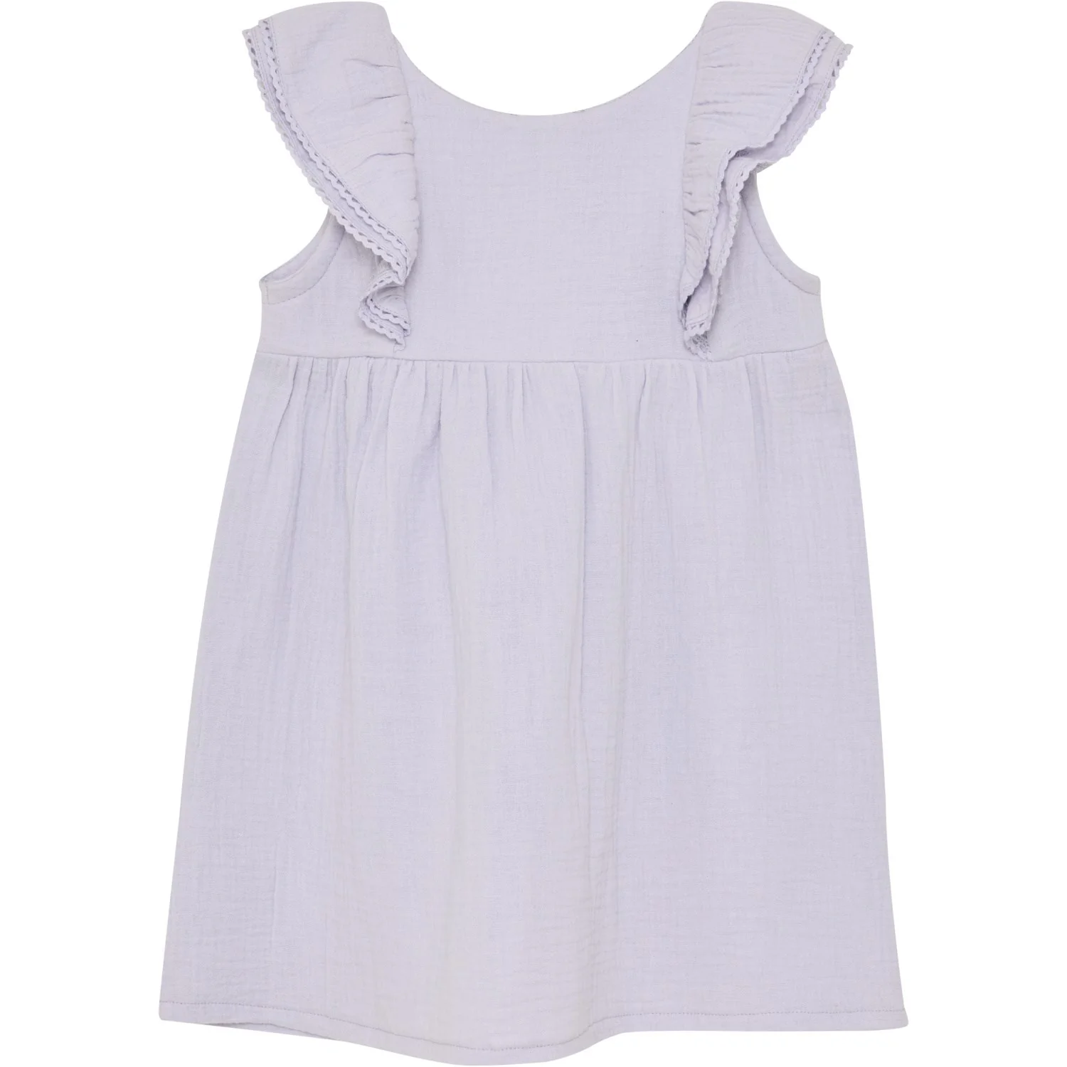En Fant Purple Heather Dress Ss Muslin - Image 3