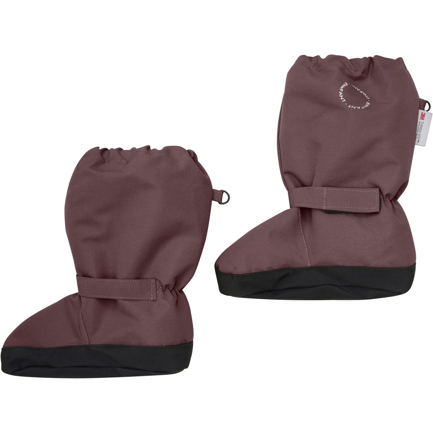 En Fant Rose Taupe Footies - Image 2