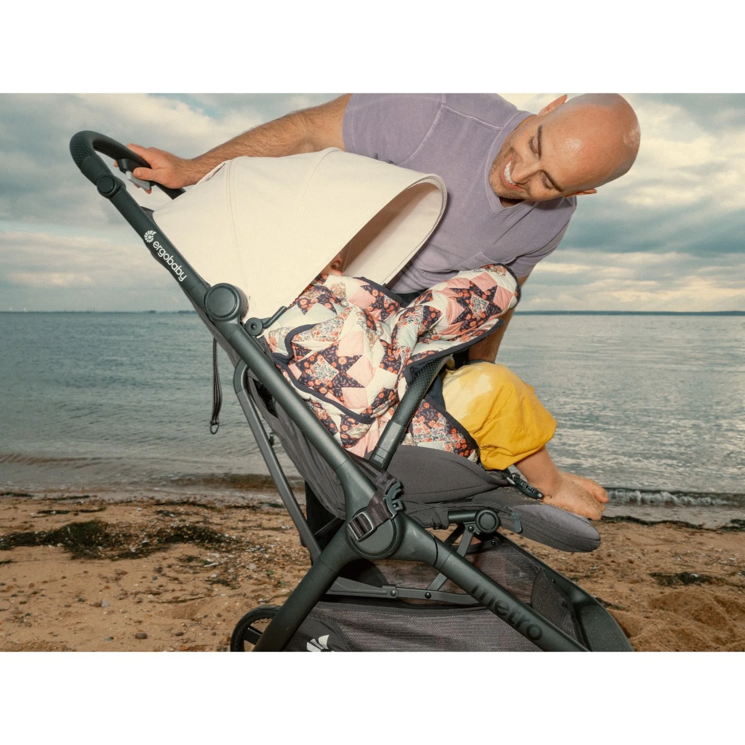 Ergobaby Natural Beige Metro 3 Stroller EU - Image 6