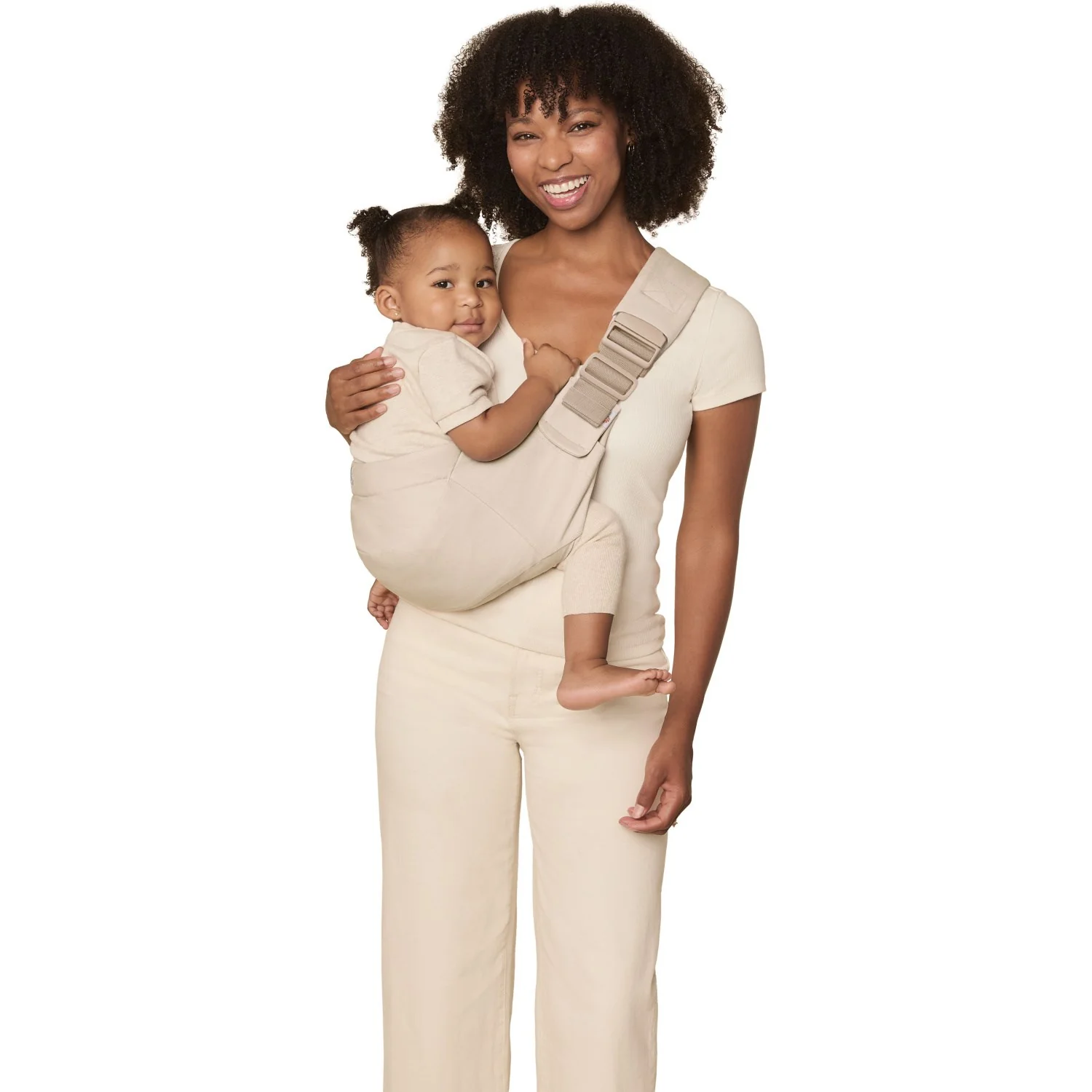 Ergobaby Natural Beige Upsie Sling Carrier - Image 3