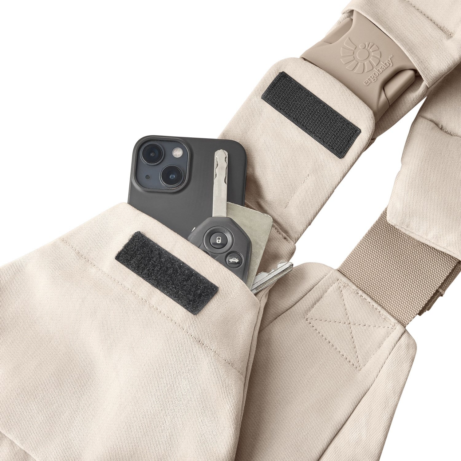 Ergobaby Natural Beige Upsie Sling Carrier - Image 5