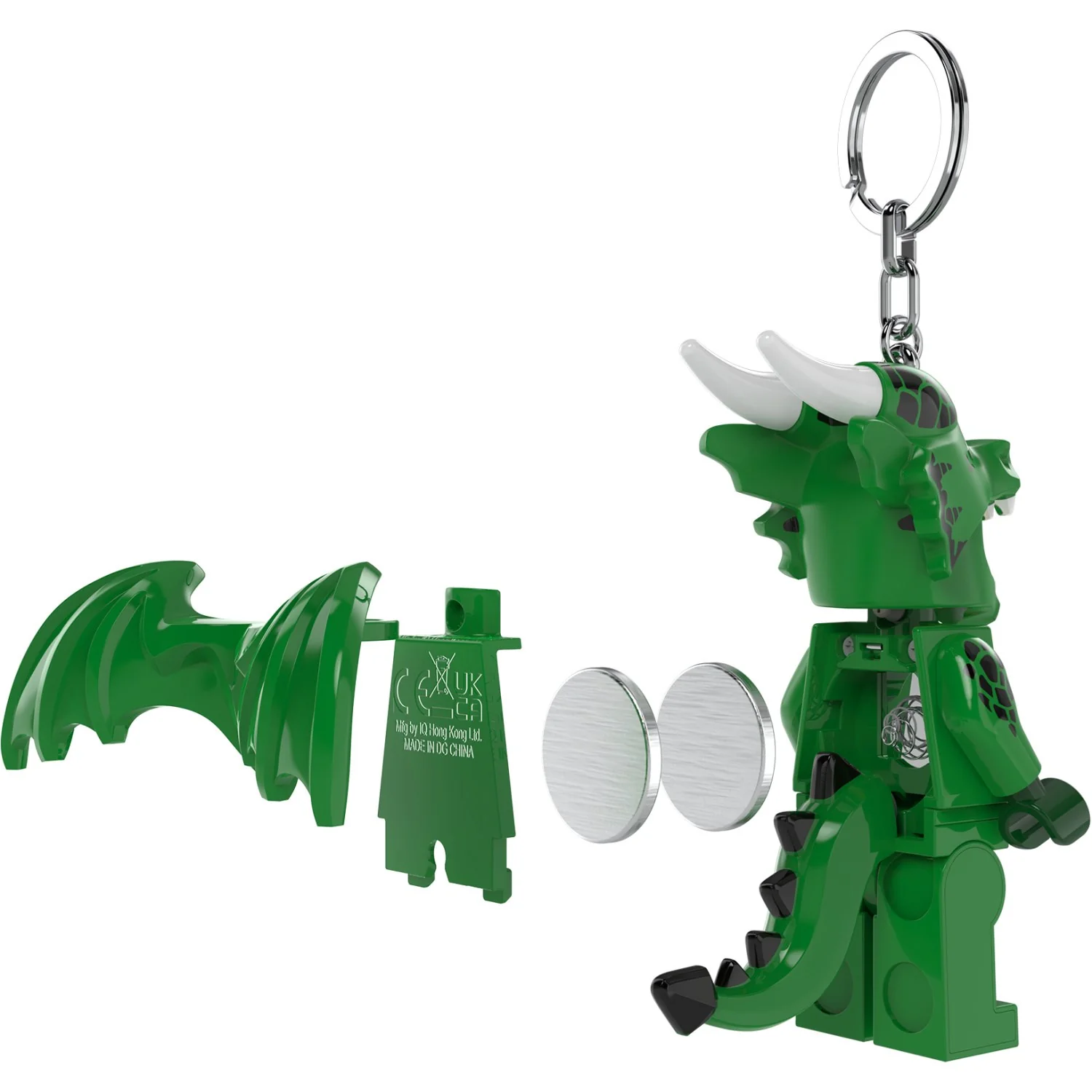 Euromic Lego® Minifigures™Keychain Light Green Dragon Girl - Image 7