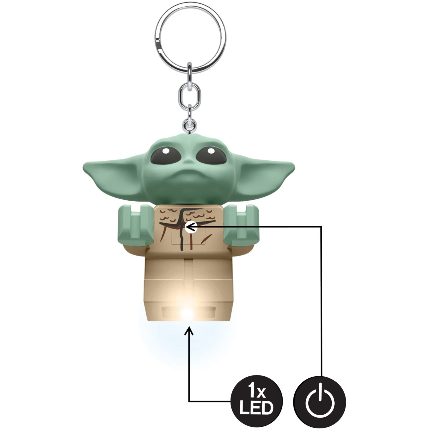 Euromic Lego® The Mandal. The Child Key Ch. W/Led Light H - Image 5