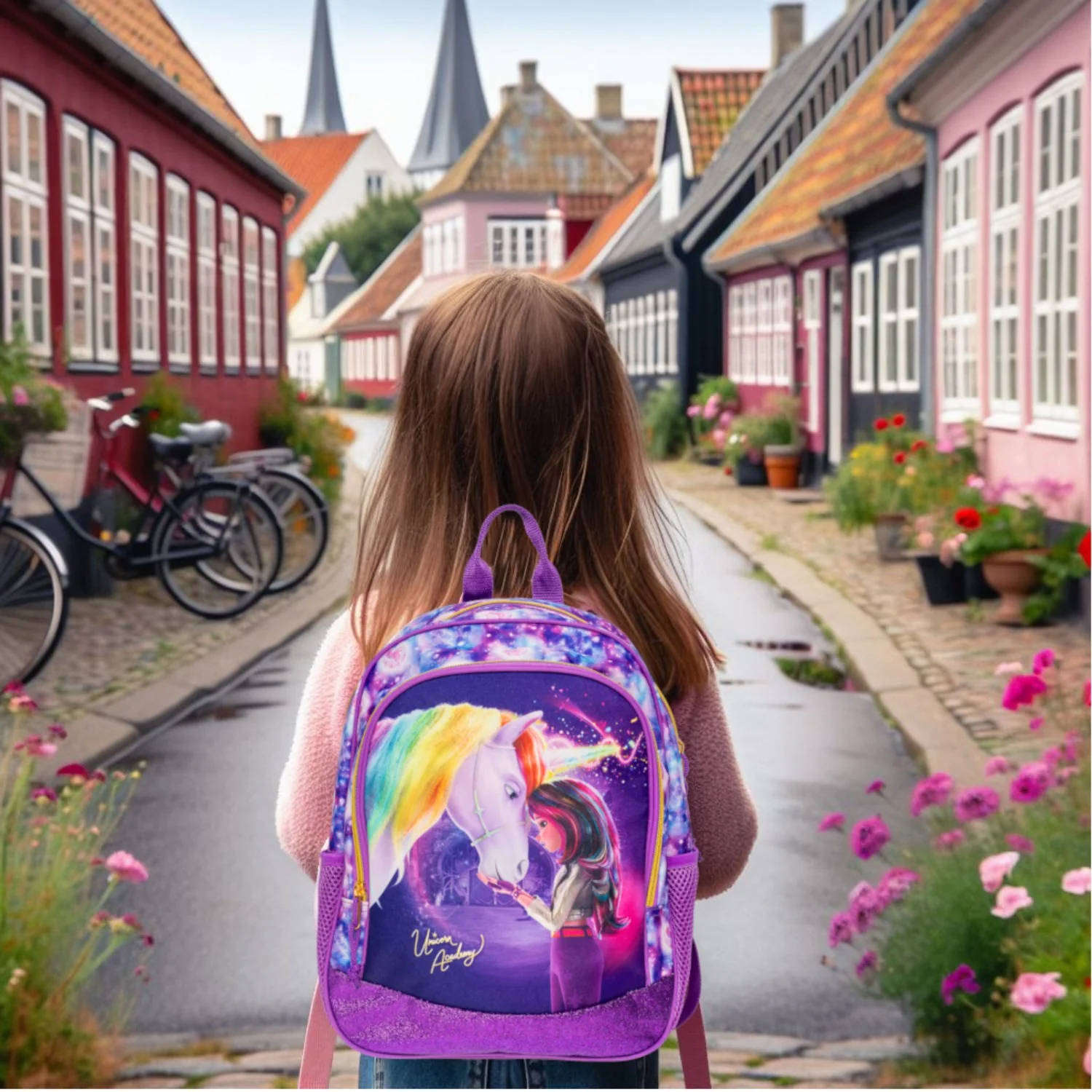 Euromic Unicorn Academy Medium Backpack - Image 2