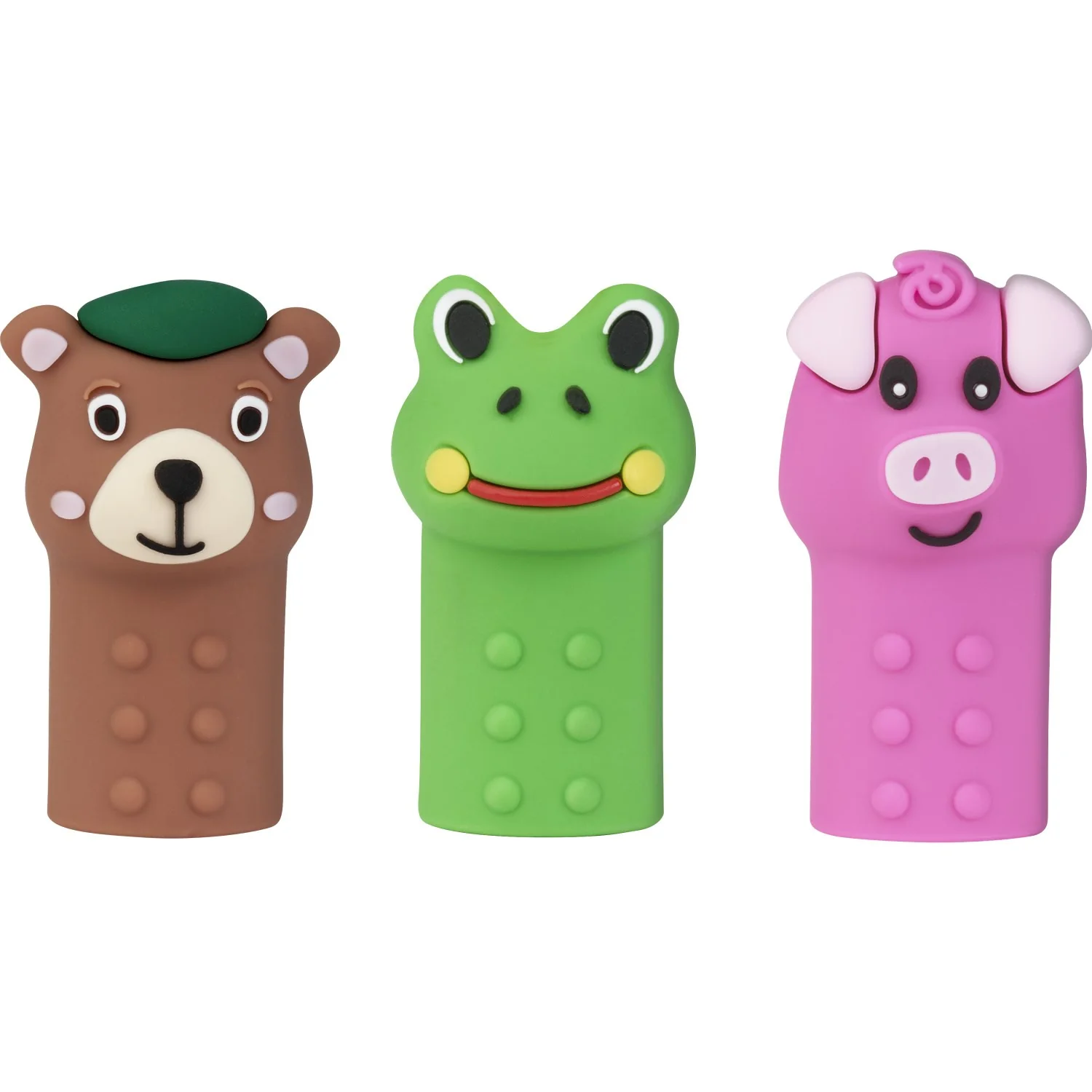 Faber-Castell Animal Caps for Grippy Crayons 3-in-1 - Image 2