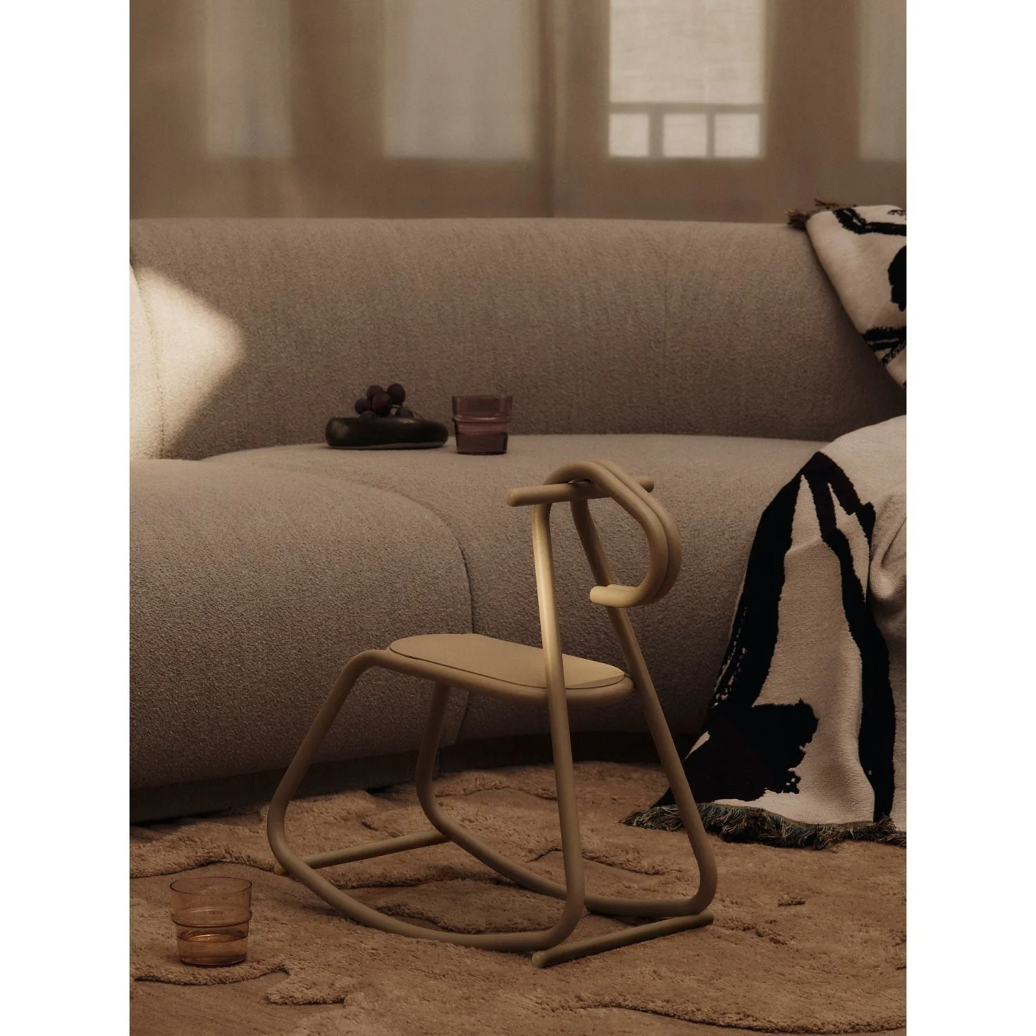 Ferm Living Cashmere Lussi Rocking Horse - Image 3