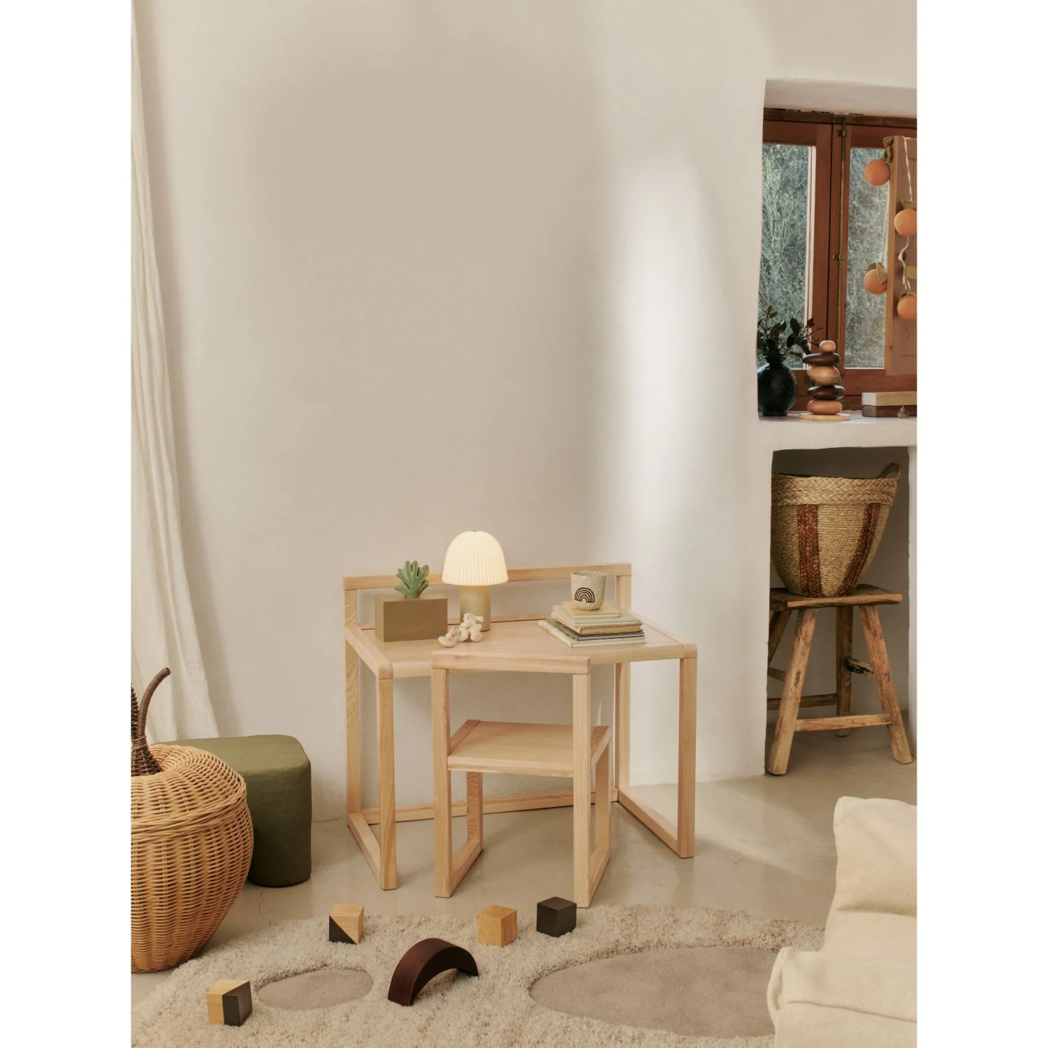 Ferm Living Cashmere/White Frill Portable Lamp - Image 4