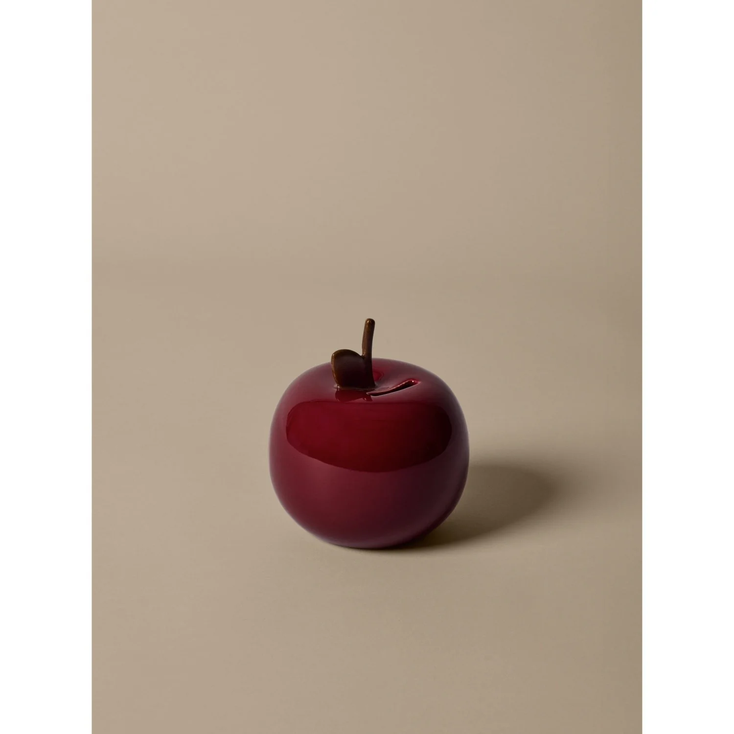 Ferm Living Deep Red Apple Money Bank - Image 6