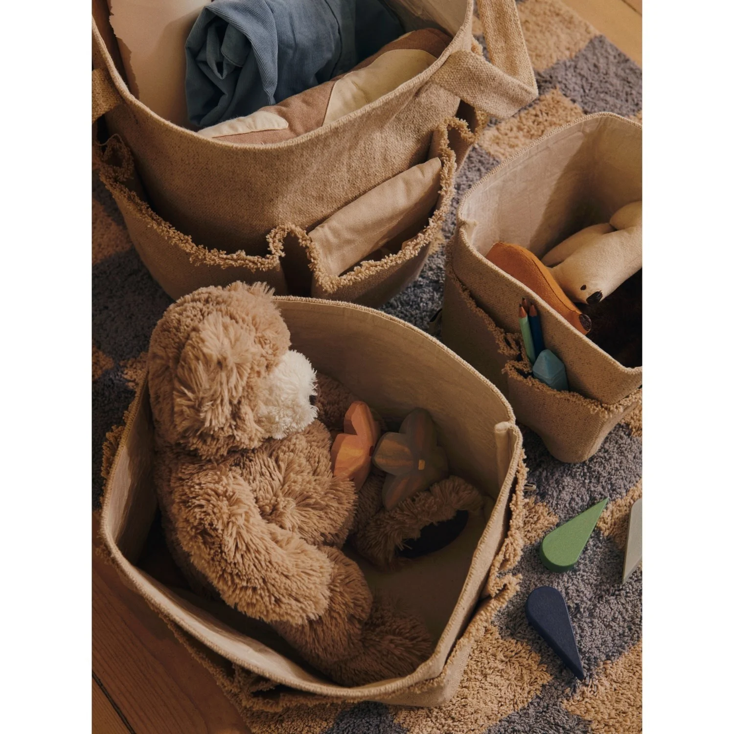 Ferm Living Natural Hokan Textile Storage - Image 2