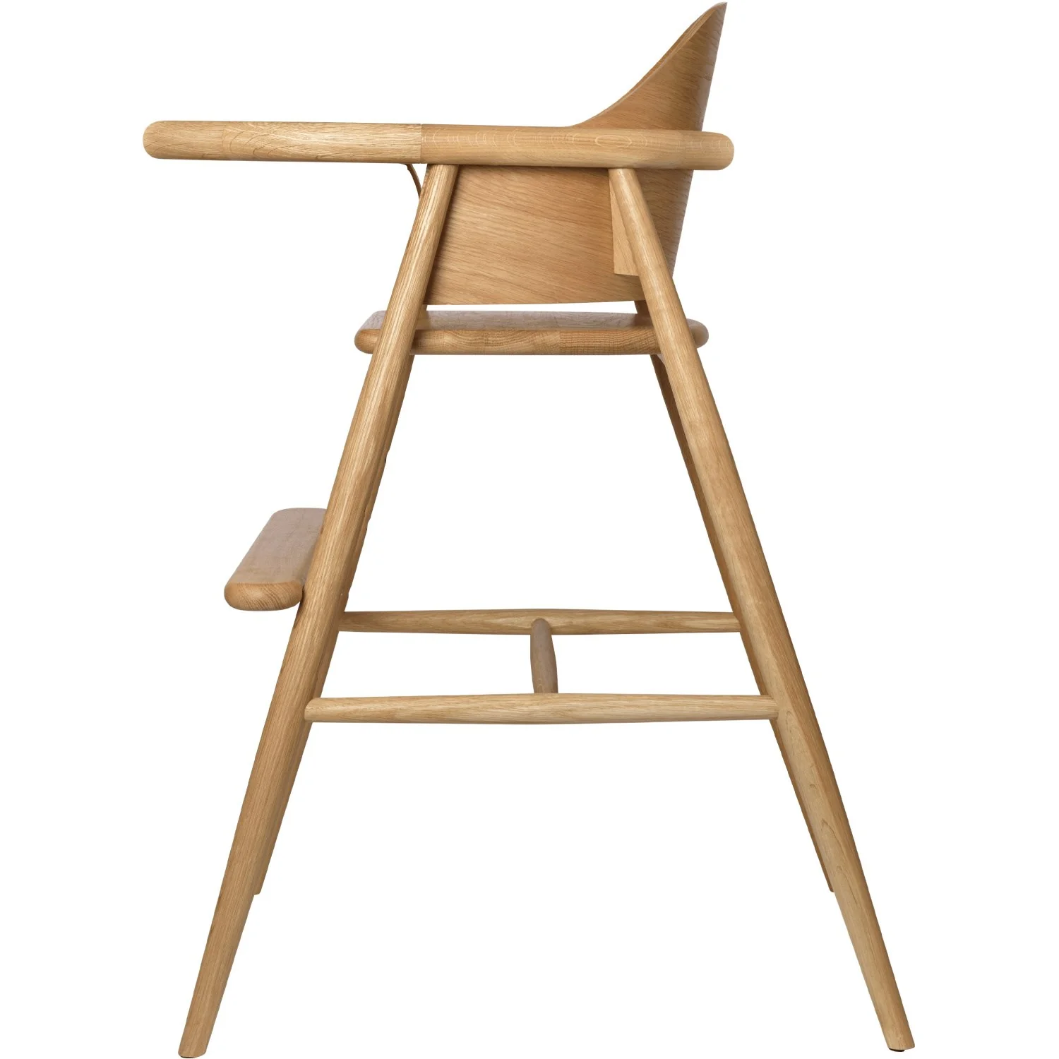 Ferm Living Natural Oak Muru High Chair - Image 10