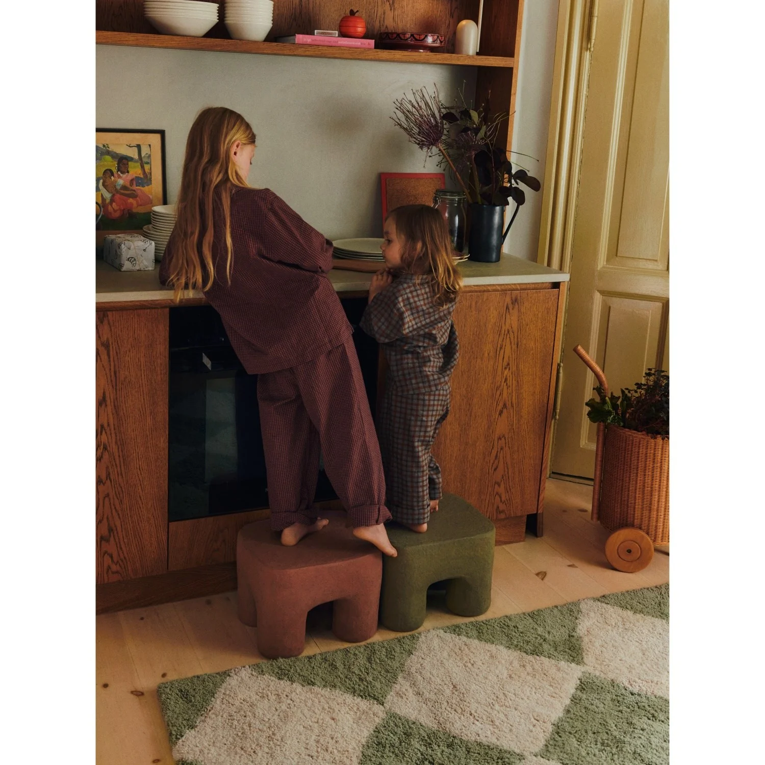 Ferm Living Natural Tukki Trolley - Image 2