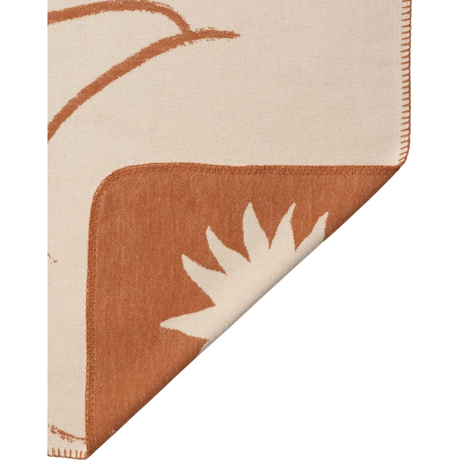 Ferm Living Sienna/Parchment Skye Blanket - Image 4