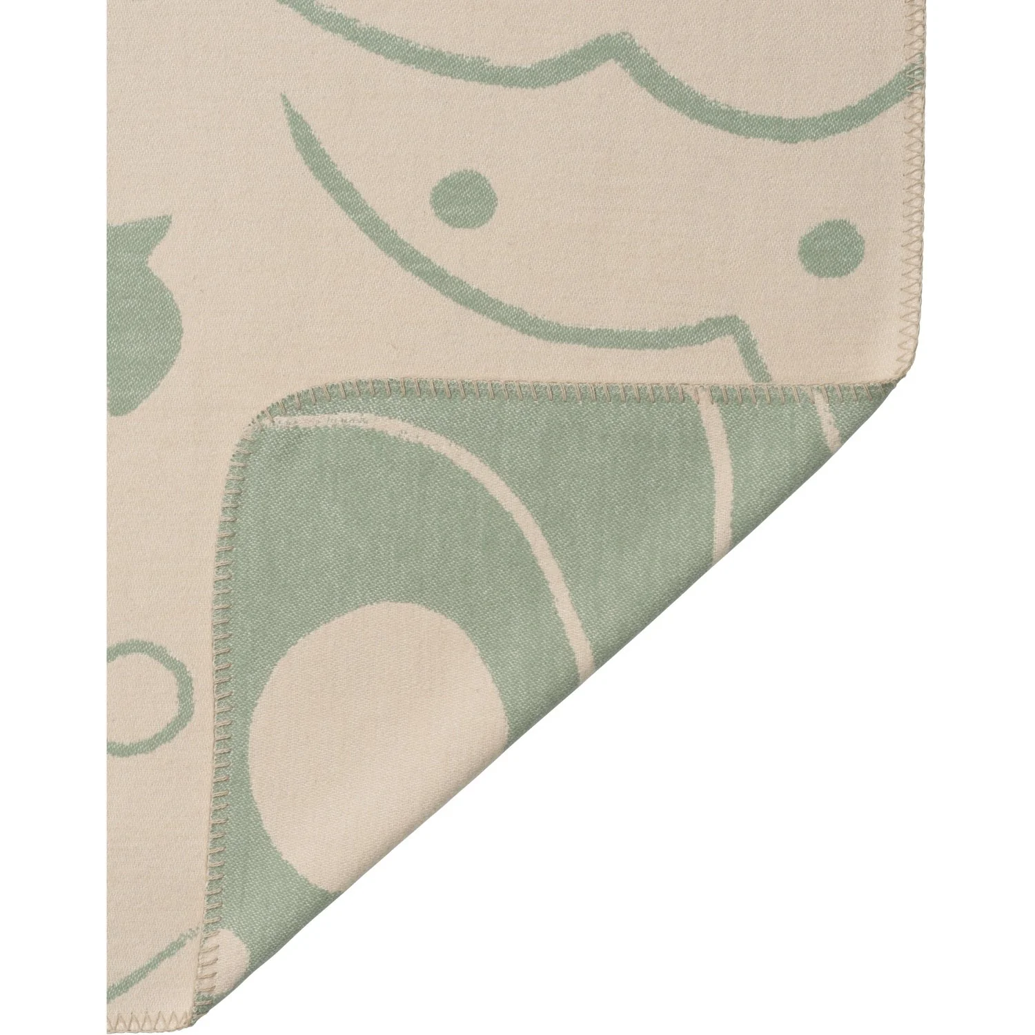 Ferm Living Tea Green/Parchment Skye Blanket - Image 6