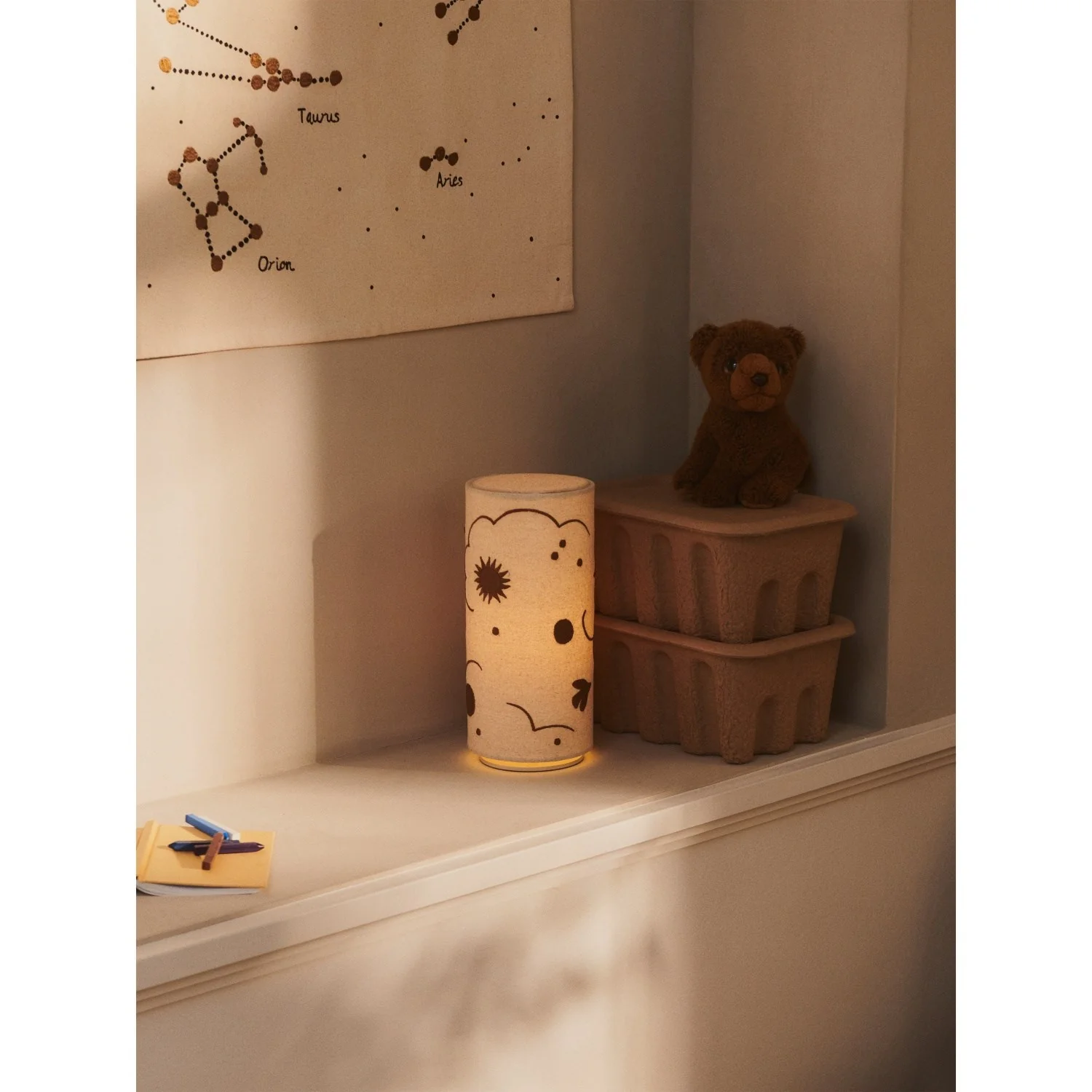 Ferm Living Undyed Constellation Textile Map - Image 4