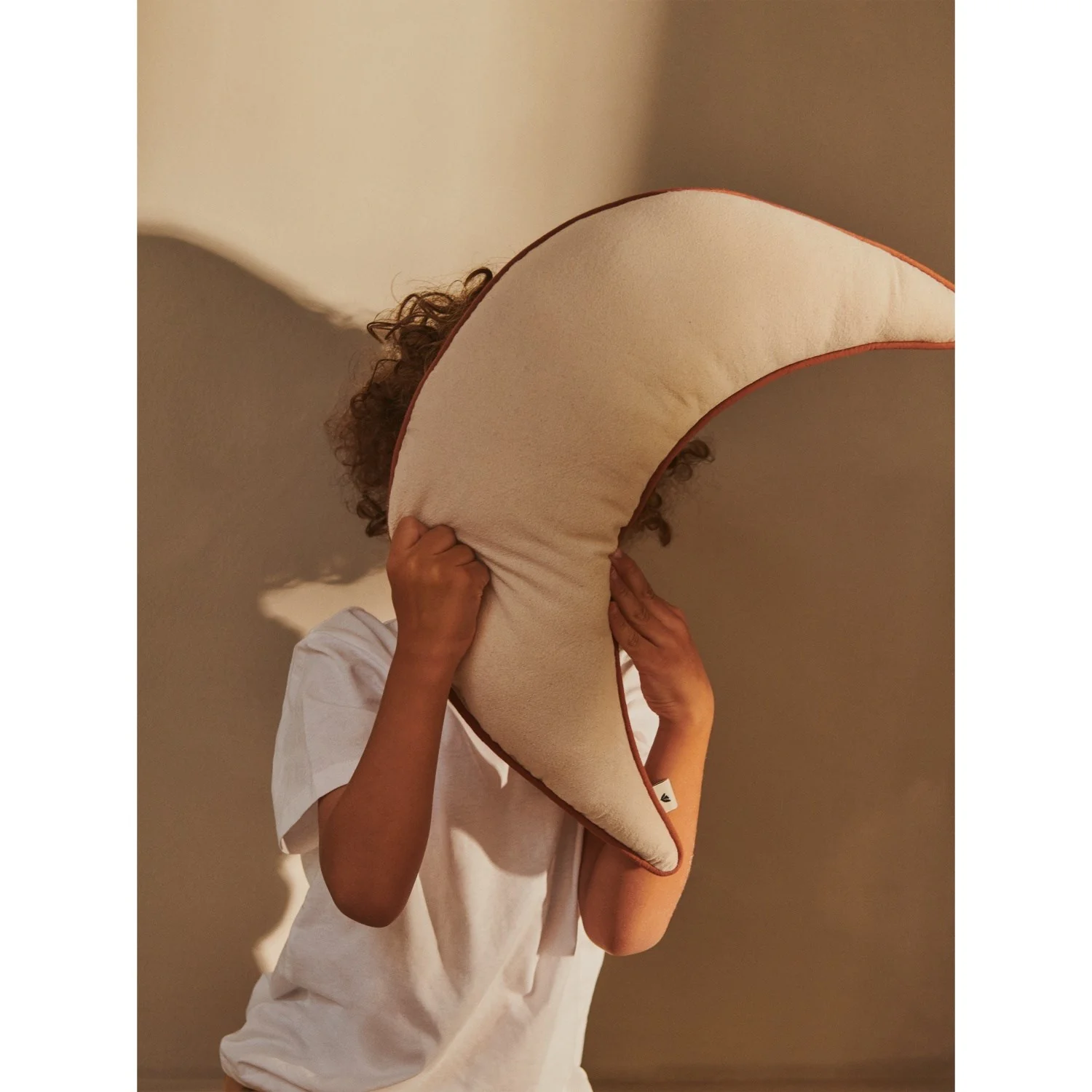Ferm Living Undyed Moon Cushion - Image 2