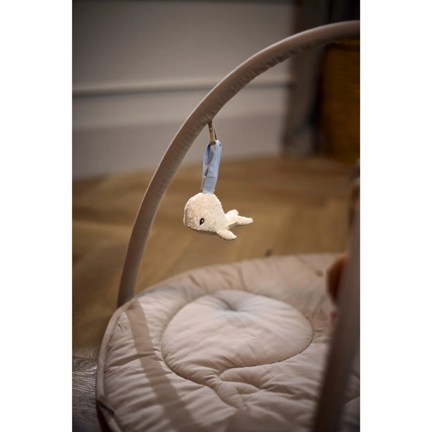 FILIBABBA Beige Fjord Activity Gym Including 3 Sensory Toys - Image 4