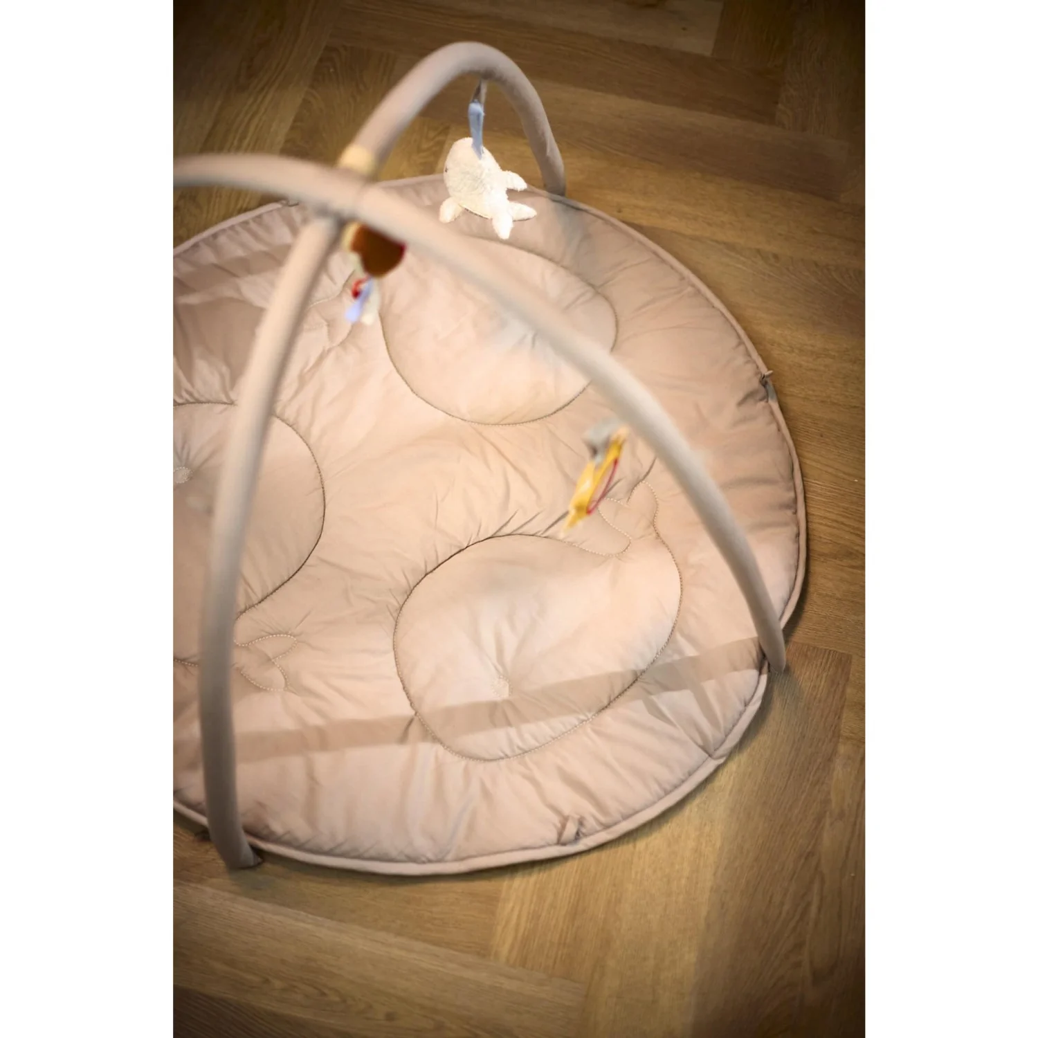 FILIBABBA Beige Fjord Activity Gym Including 3 Sensory Toys - Image 6