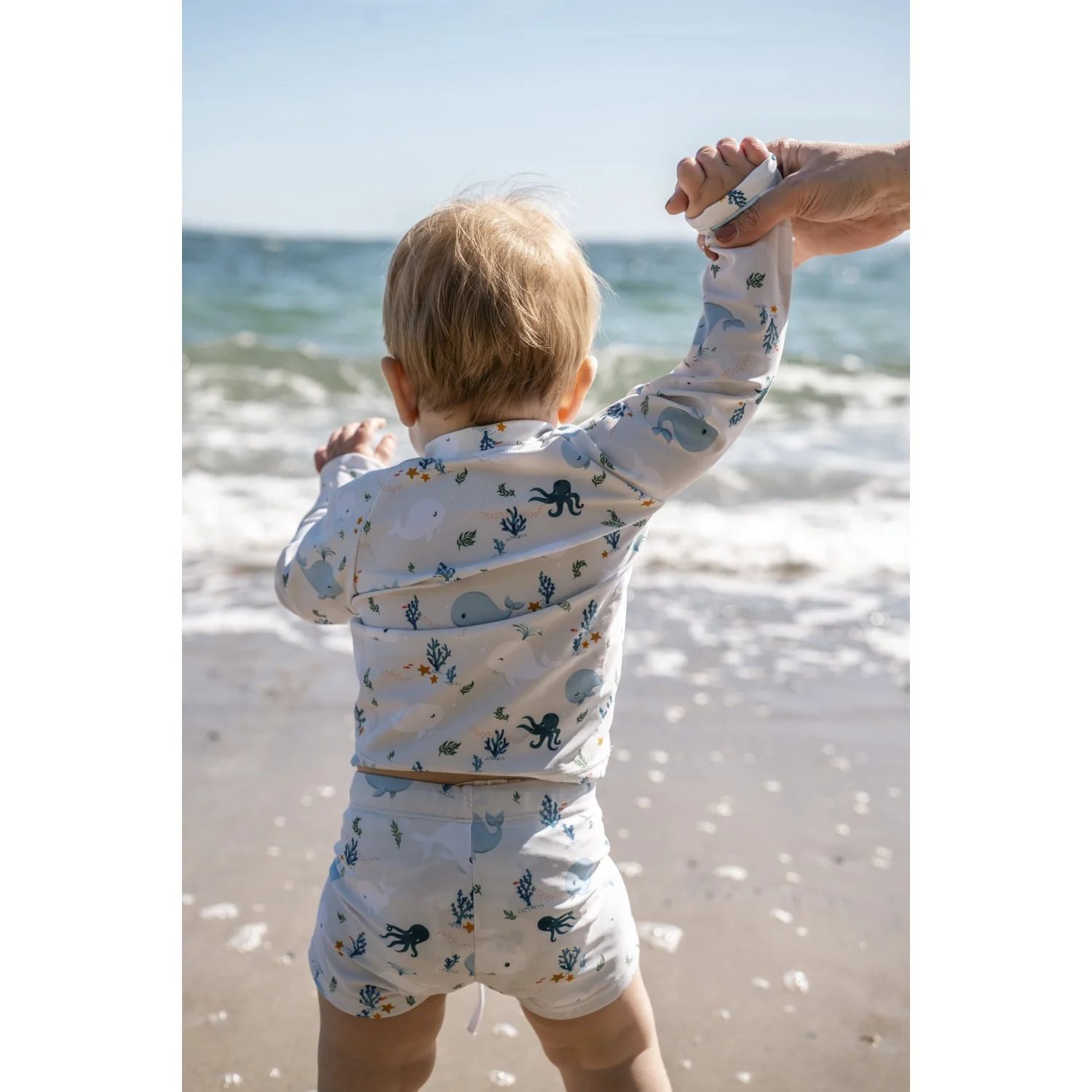 FILIBABBA Christian's Whale Tales Orla Swim Shorts - Image 3