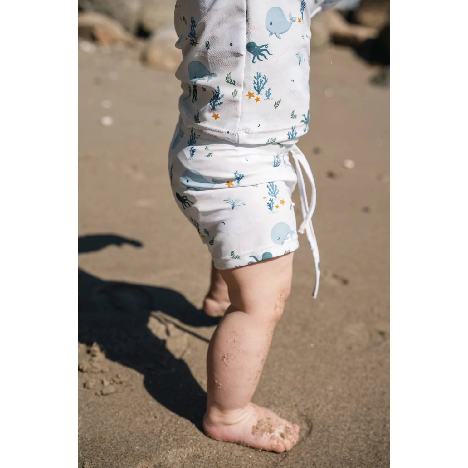 FILIBABBA Christian's Whale Tales Orla Swim Shorts - Image 4