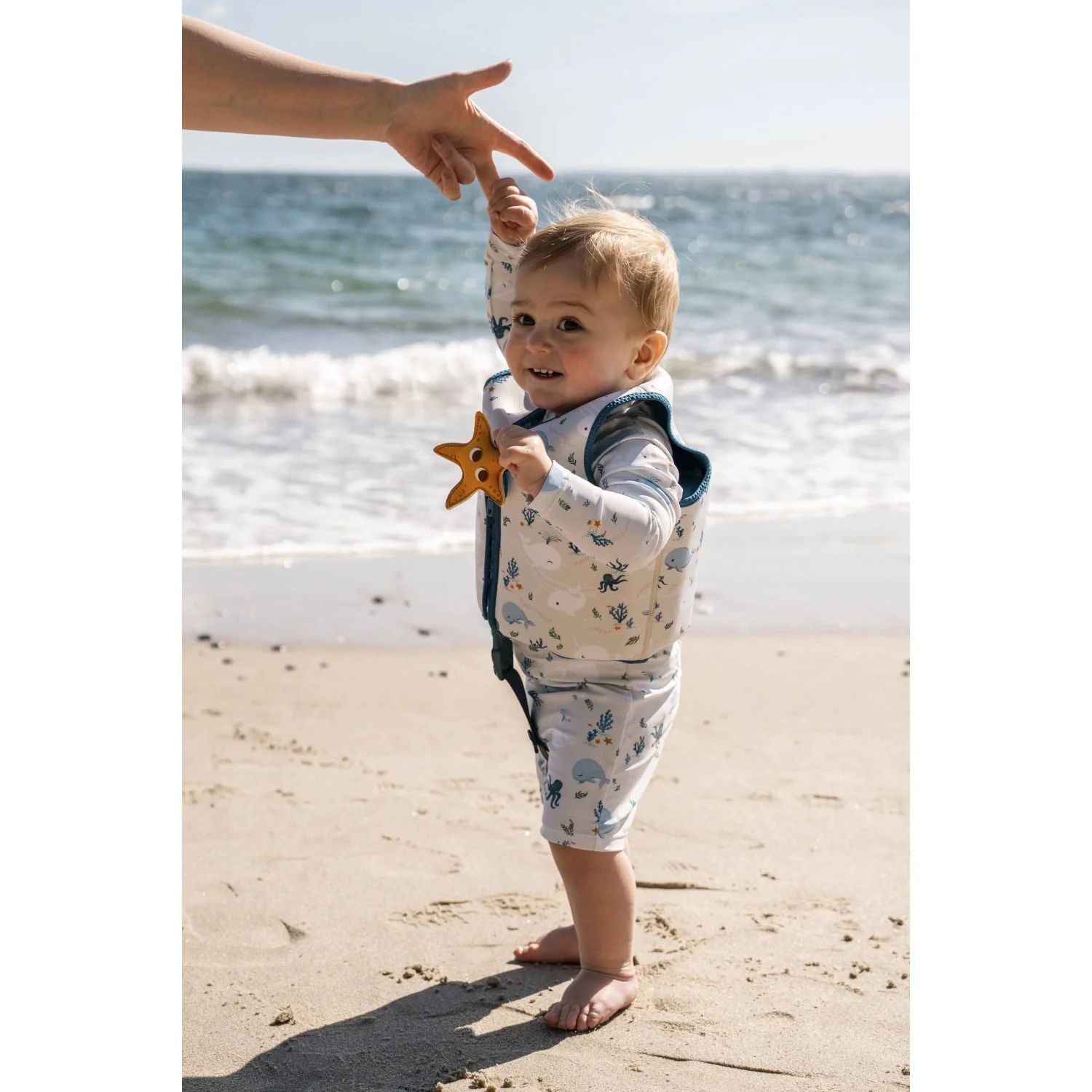 FILIBABBA Christian's Whale Tales Swim Vest - Image 2