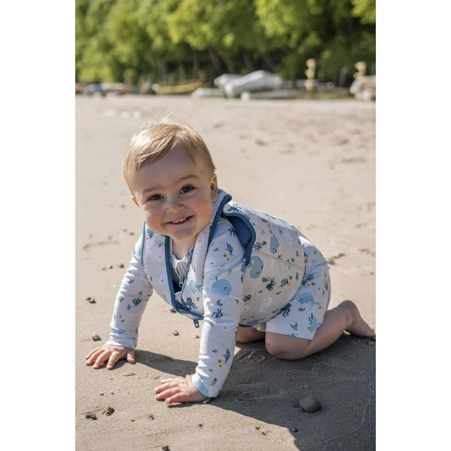 FILIBABBA Christian's Whale Tales Swim Vest - Image 7