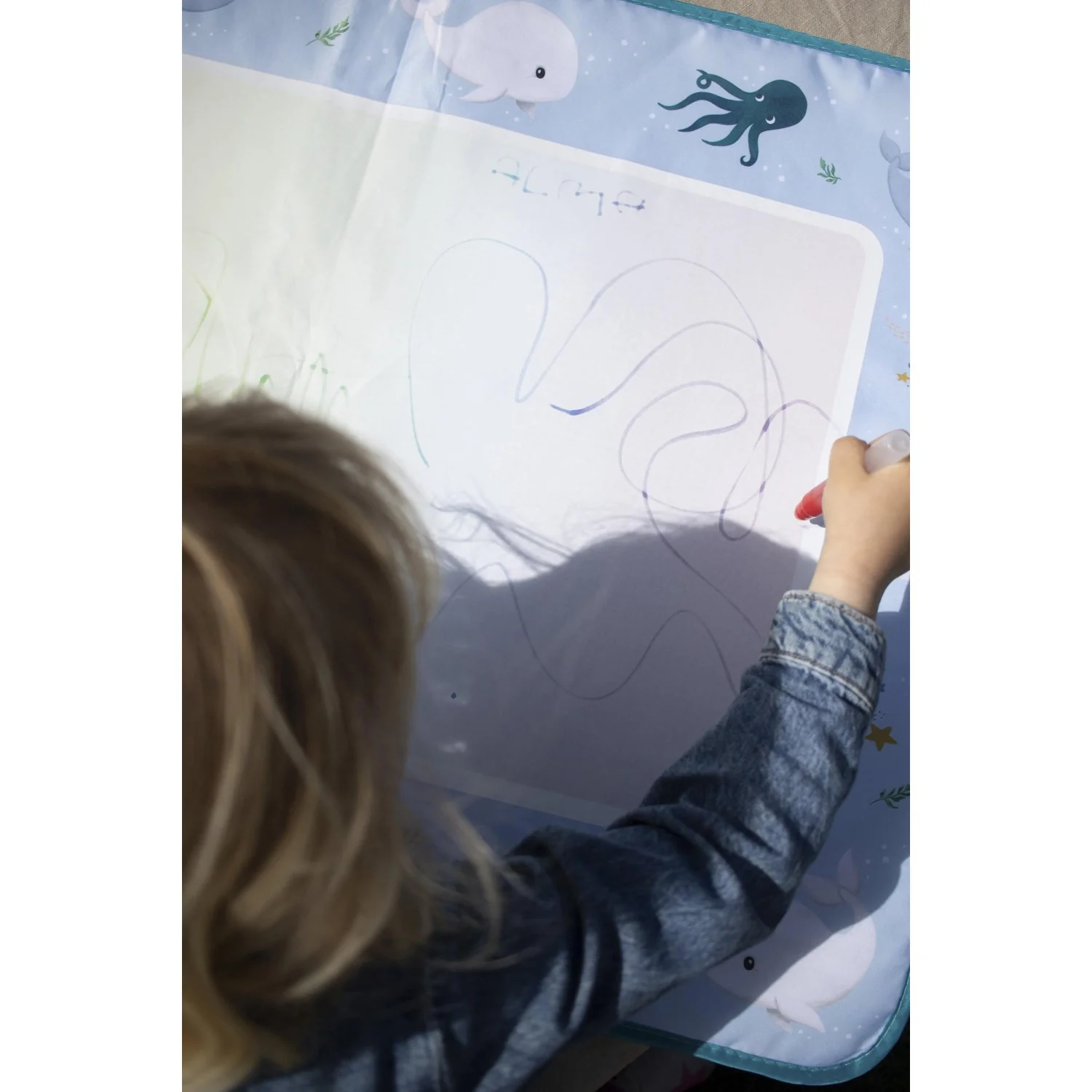 FILIBABBA Christian's Whale Tales Water Drawing Mat - Image 3