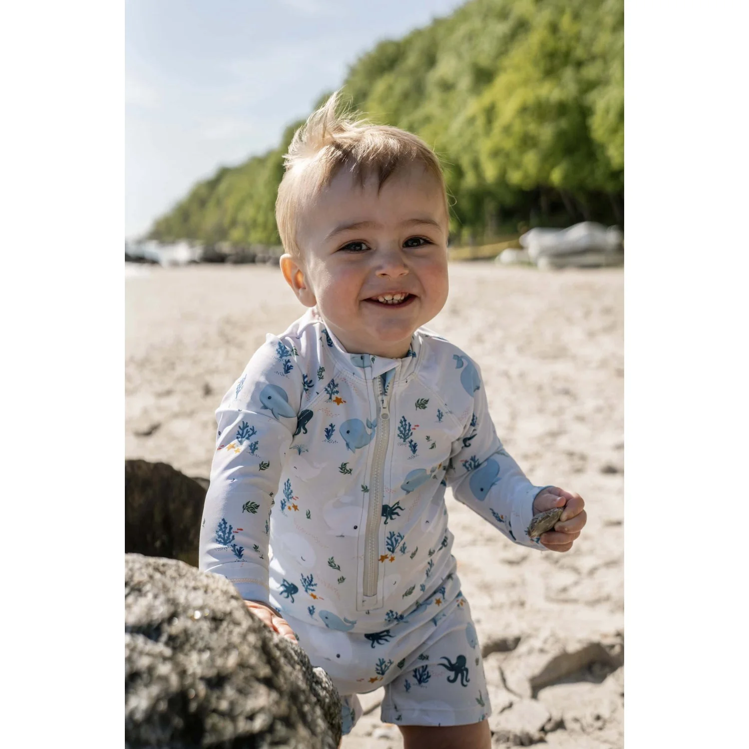 FILIBABBA Christian's Whale Tales Villads Uv Suit - Image 2