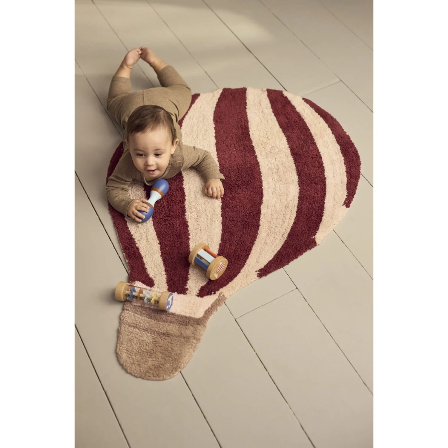 FILIBABBA Deeply Red Tufted Rug Air Balloon - Image 2