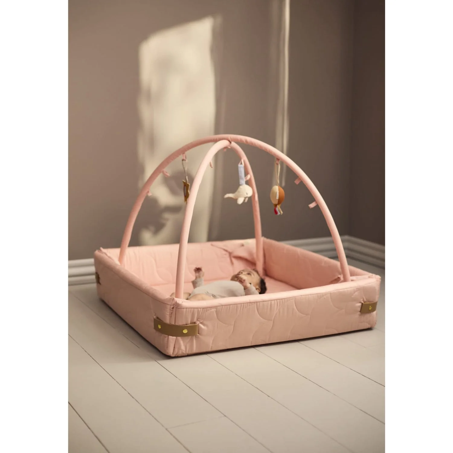 FILIBABBA Misty Rose Activity Nest Soft Quilt - Image 7