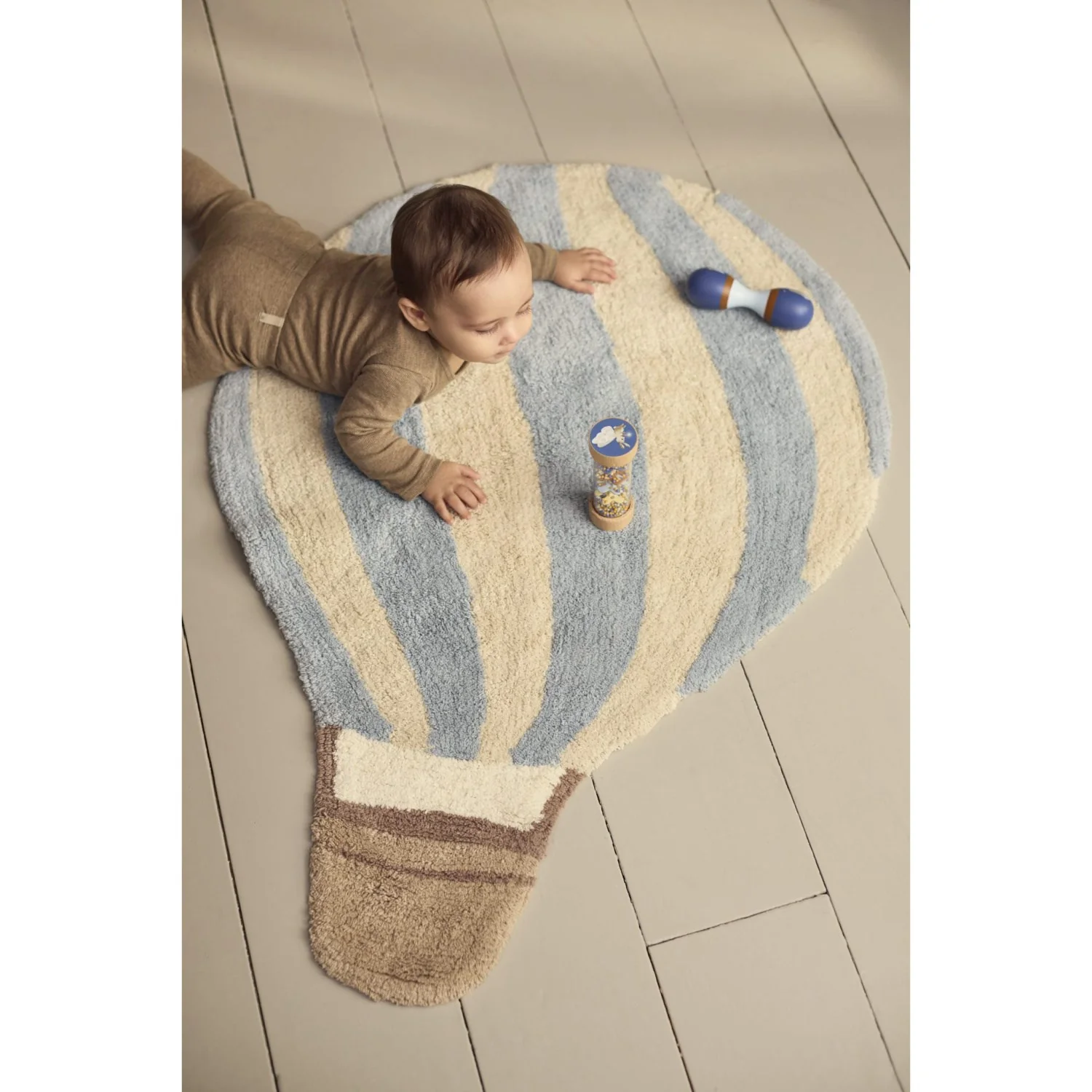 FILIBABBA Pearl Blue Tufted Rug Air Balloon - Image 3