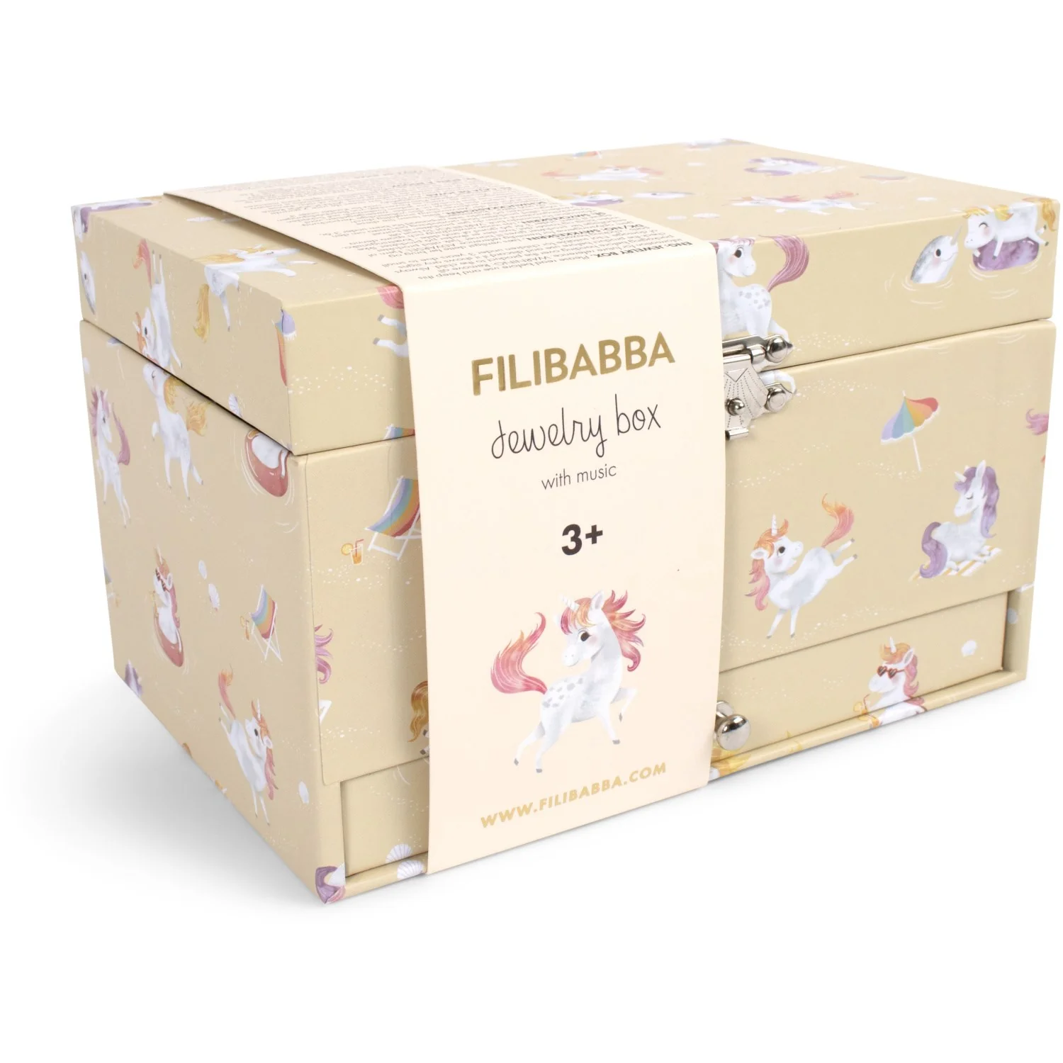 FILIBABBA Unicorn Jewellery Box With Music - Image 9