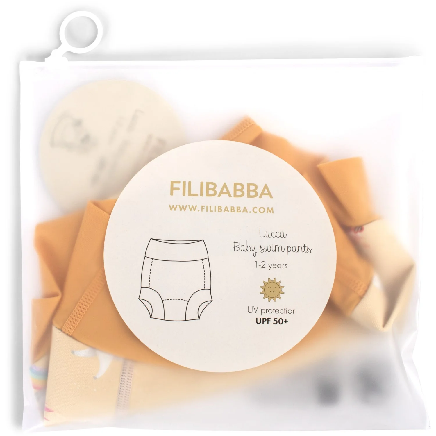 FILIBABBA Unicorn Shores Lucca Diaper Swim Pants - Image 3