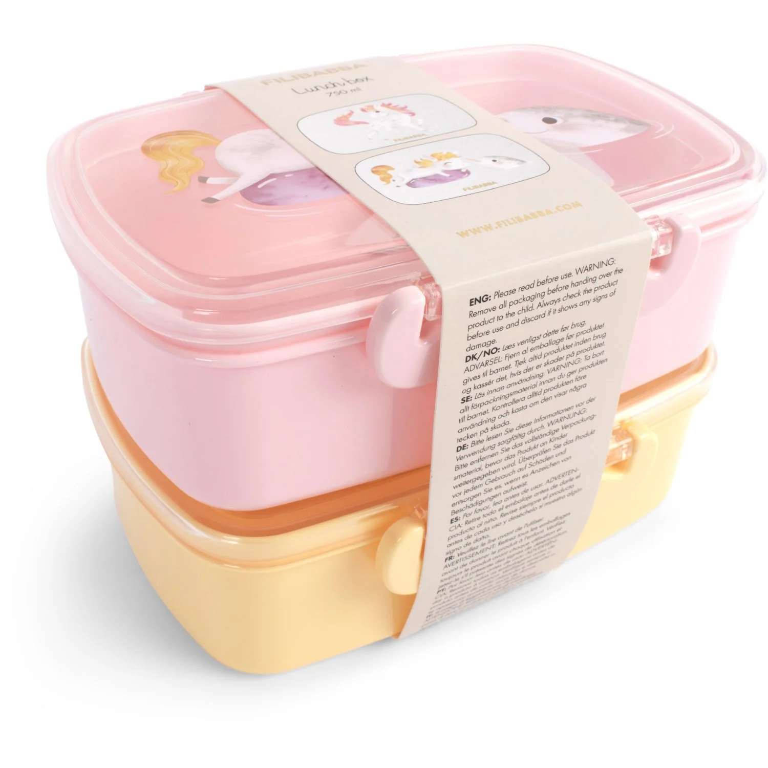 FILIBABBA Unicorn Shores Lunch Box 2 Pack - Image 2