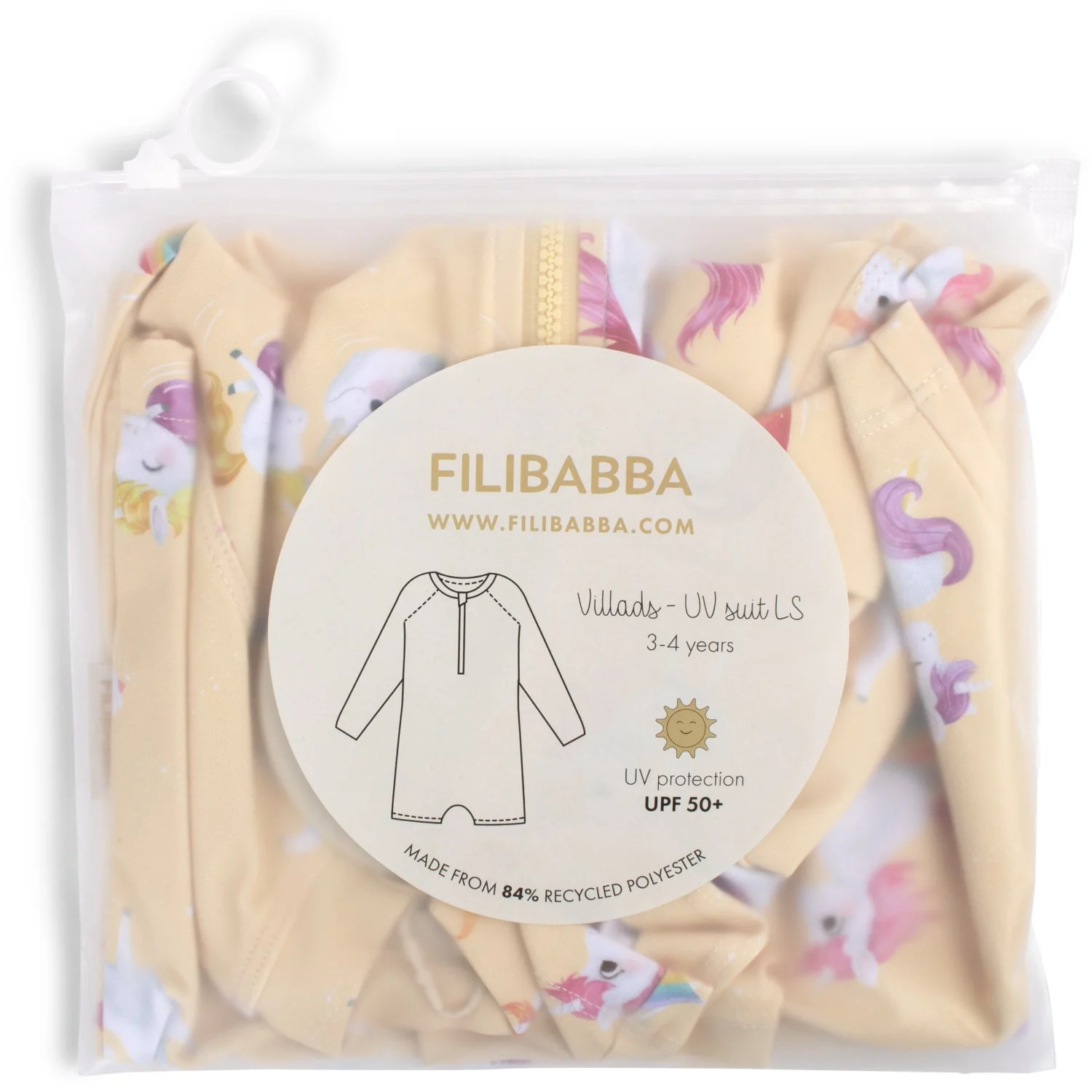 FILIBABBA Unicorn Shores Villads Uv Suit - Image 4