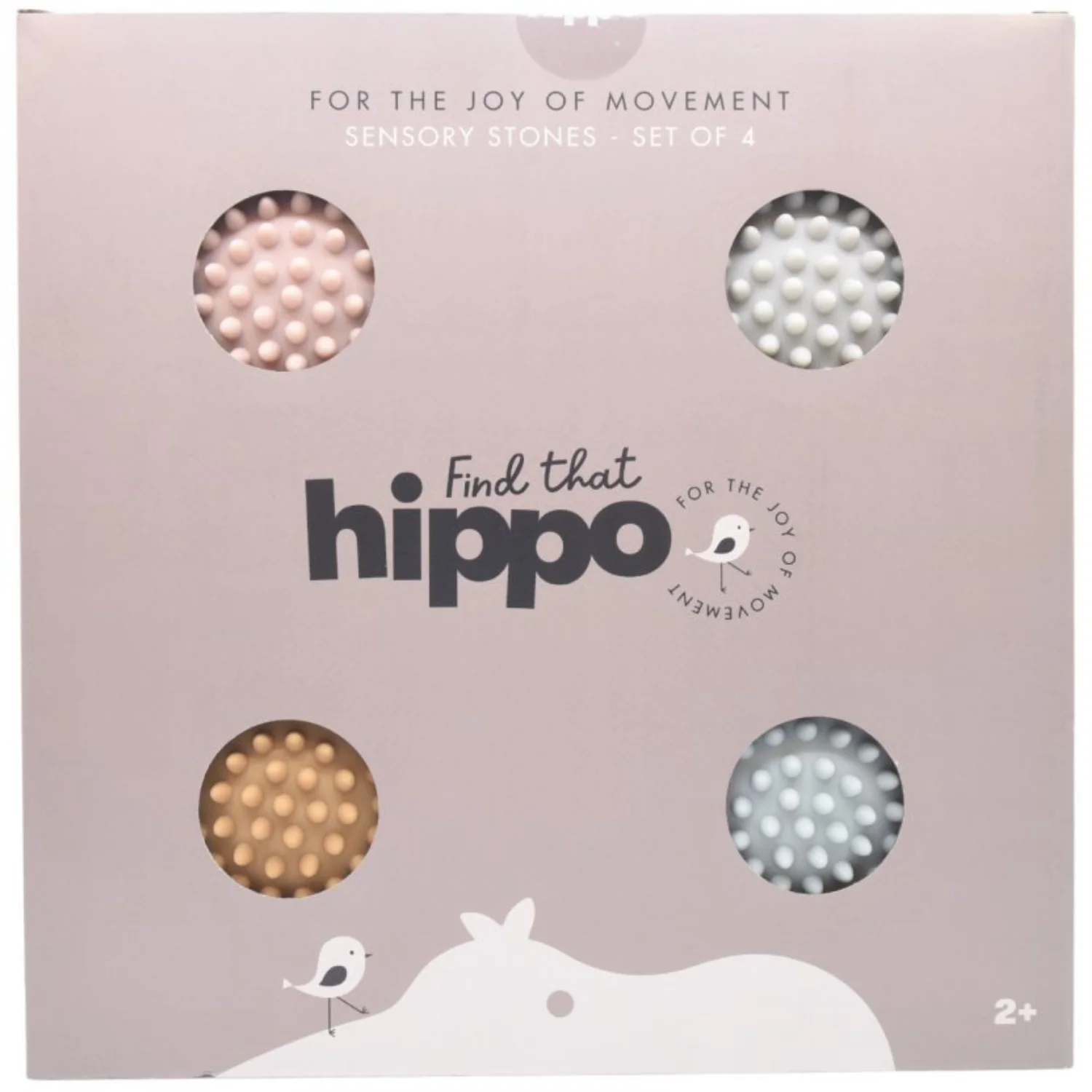 Find that Hippo Sanse-Sten - Set With 4 Stk., Model Sunrise - Image 2