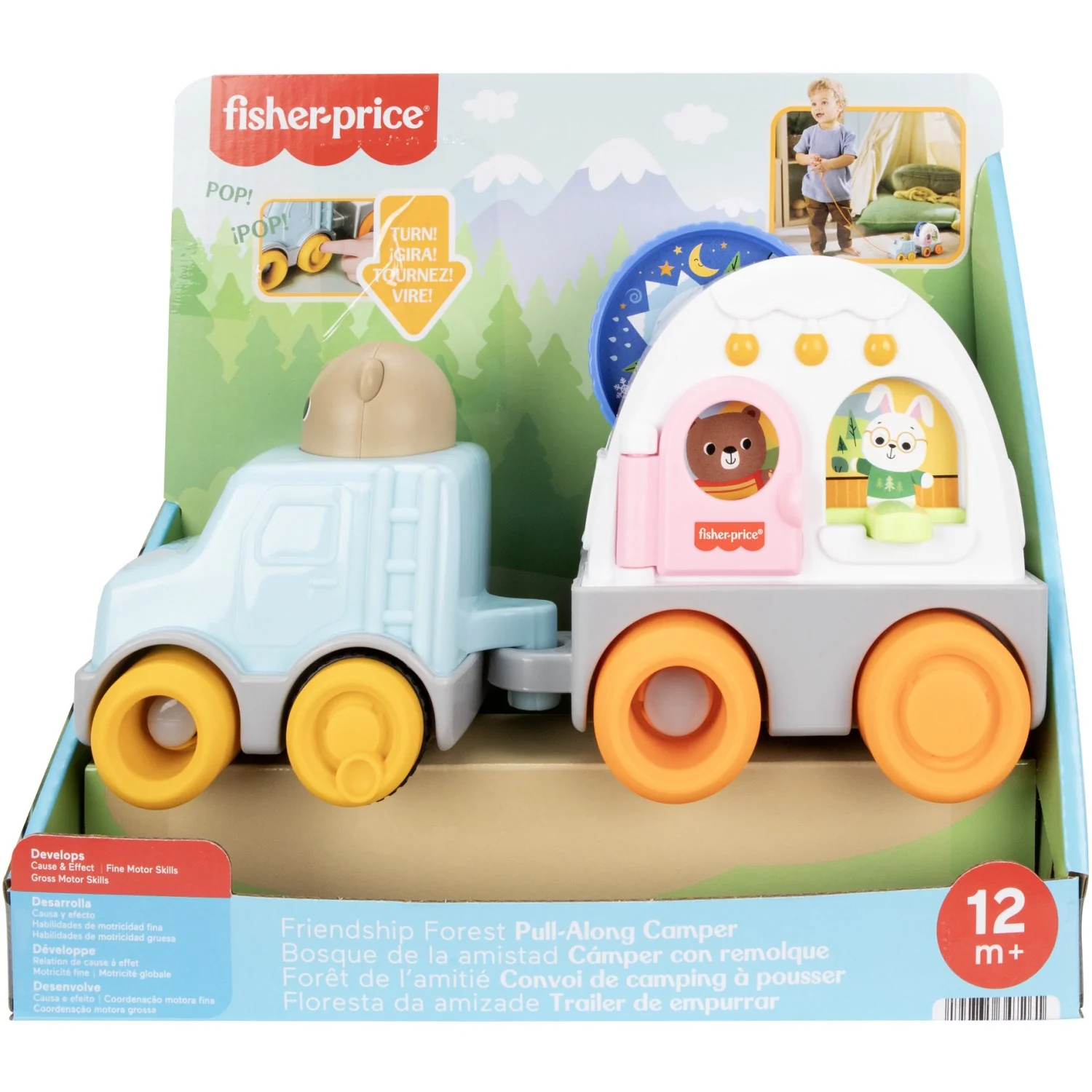 Fisher-Price® Outdoor Explorers Pull Along Camper - Image 7