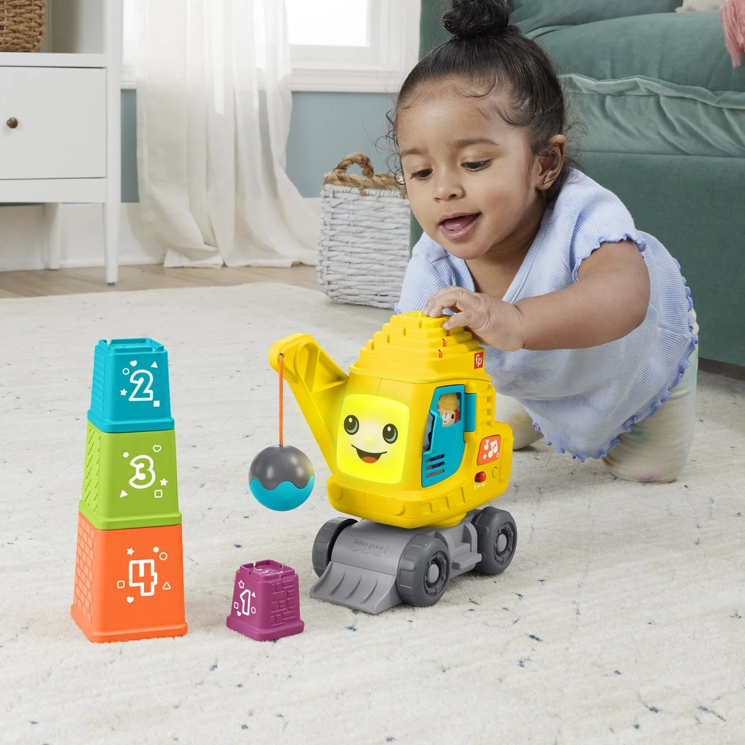 Fisher-Price® Count & Stack Crane - Image 3