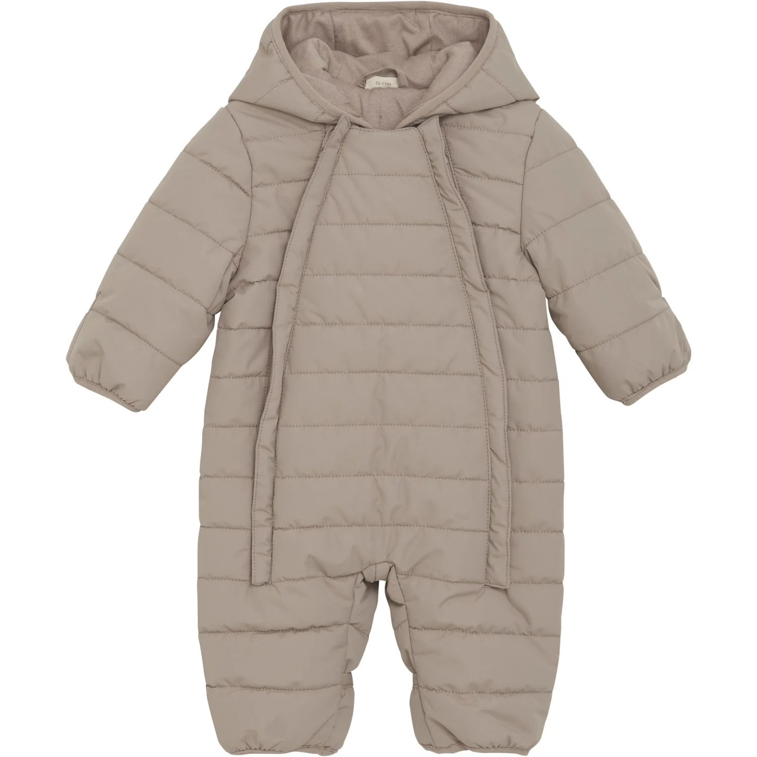 FIXONI Mocha Meringue Wholesuit W. Lining Quilted