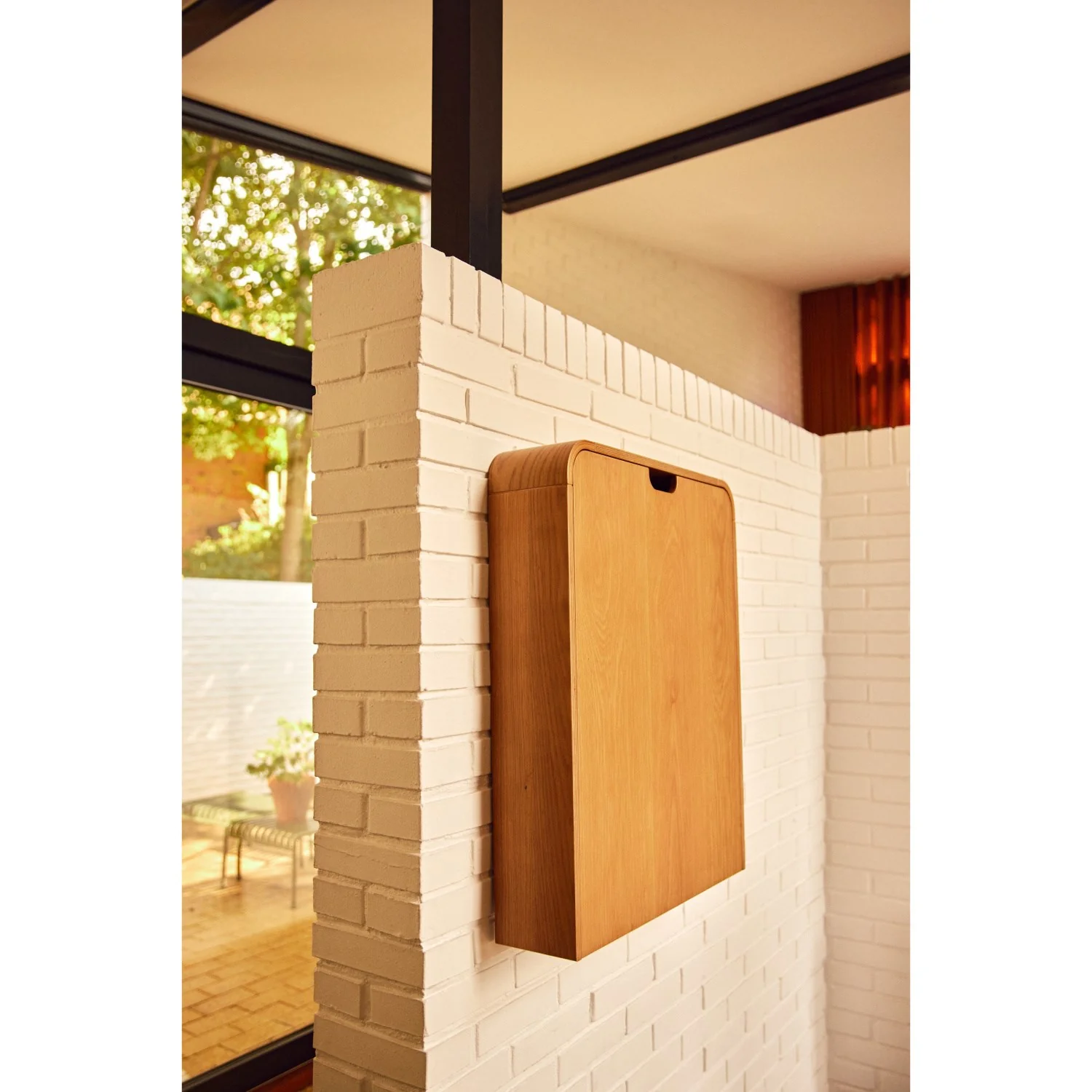 FLEXA Oak Væghængt Changing Table - Image 12