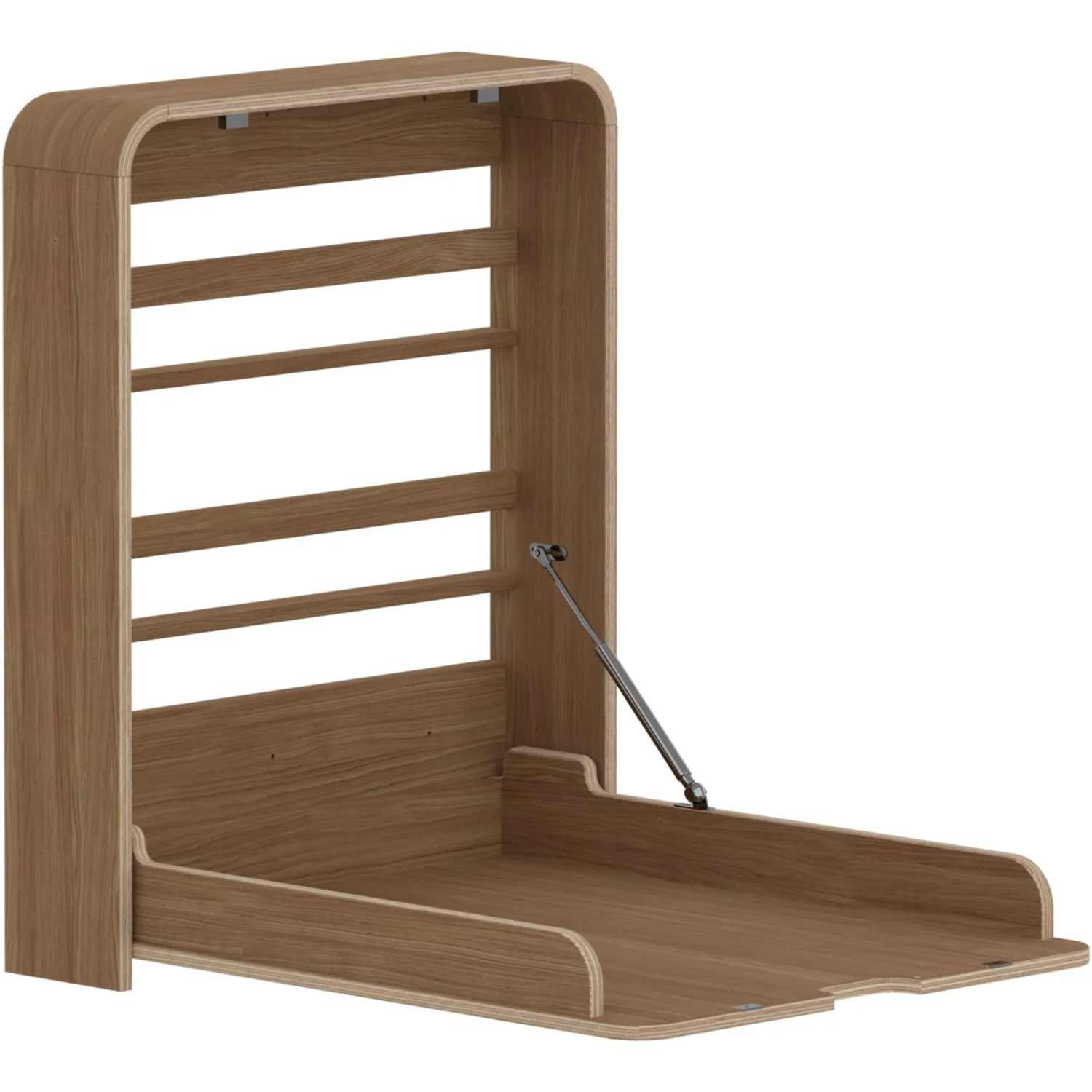 FLEXA Oak Væghængt Changing Table - Image 7