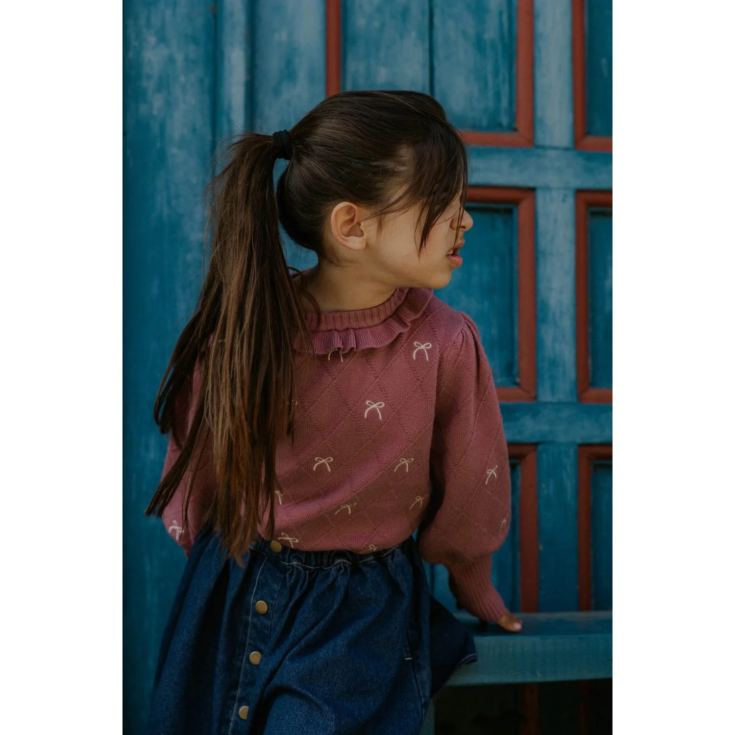 Fliink Ash Rose Alon Bow Blouse - Image 2