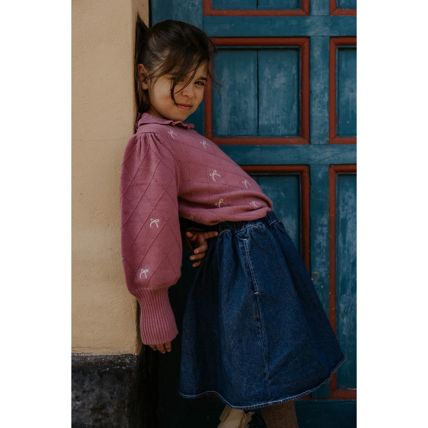 Fliink Ash Rose Alon Bow Blouse - Image 3
