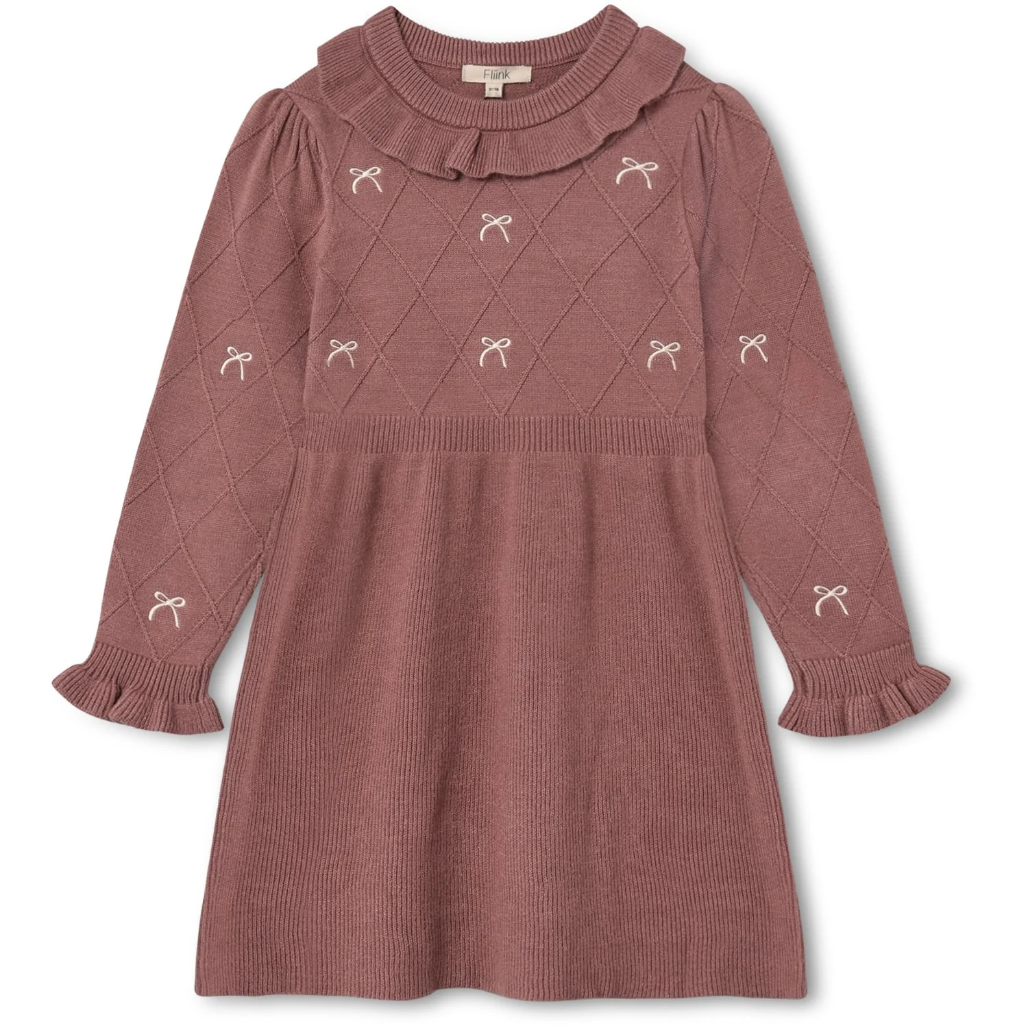 Fliink Ash Rose Alon Bow Dress