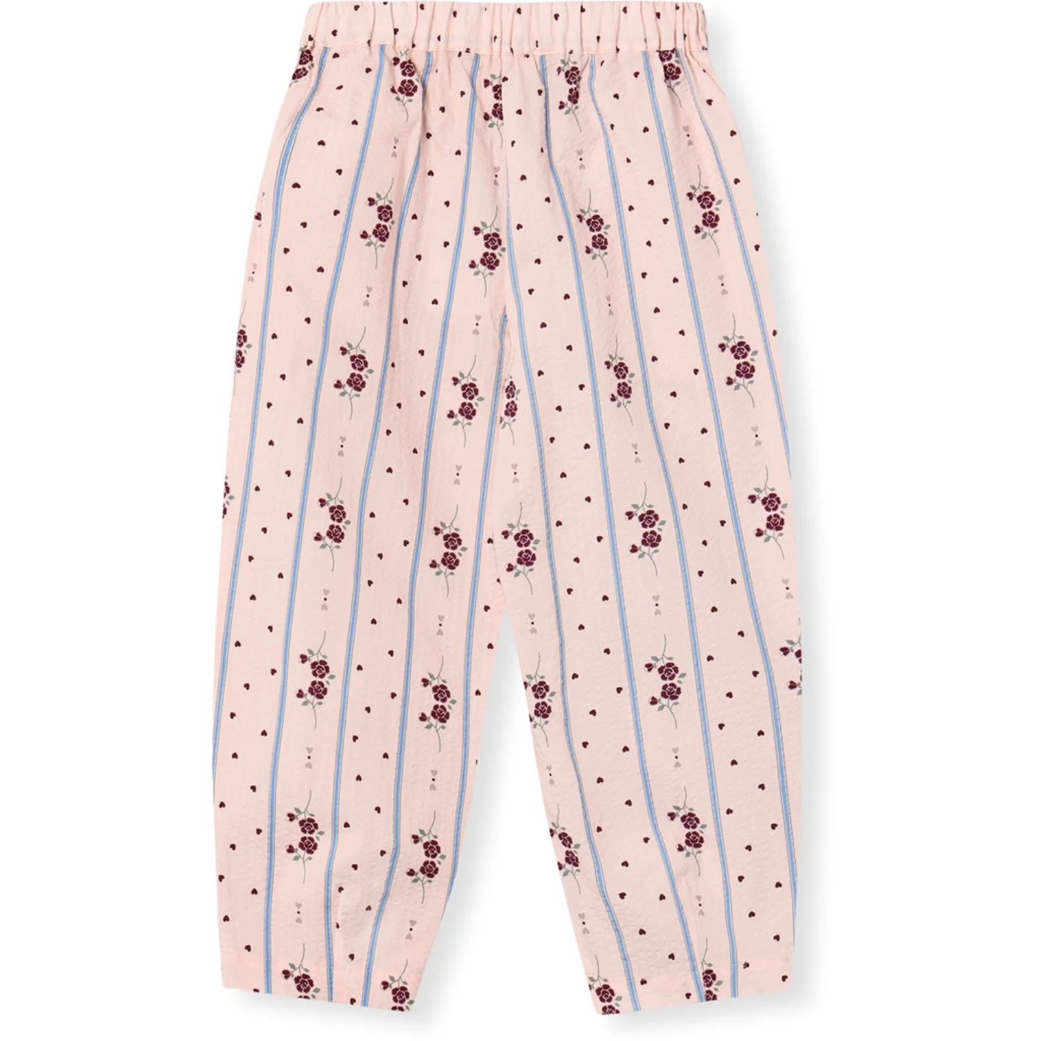 Fliink Chalk Pink Aop Colombe Ruffle Pants - Image 4
