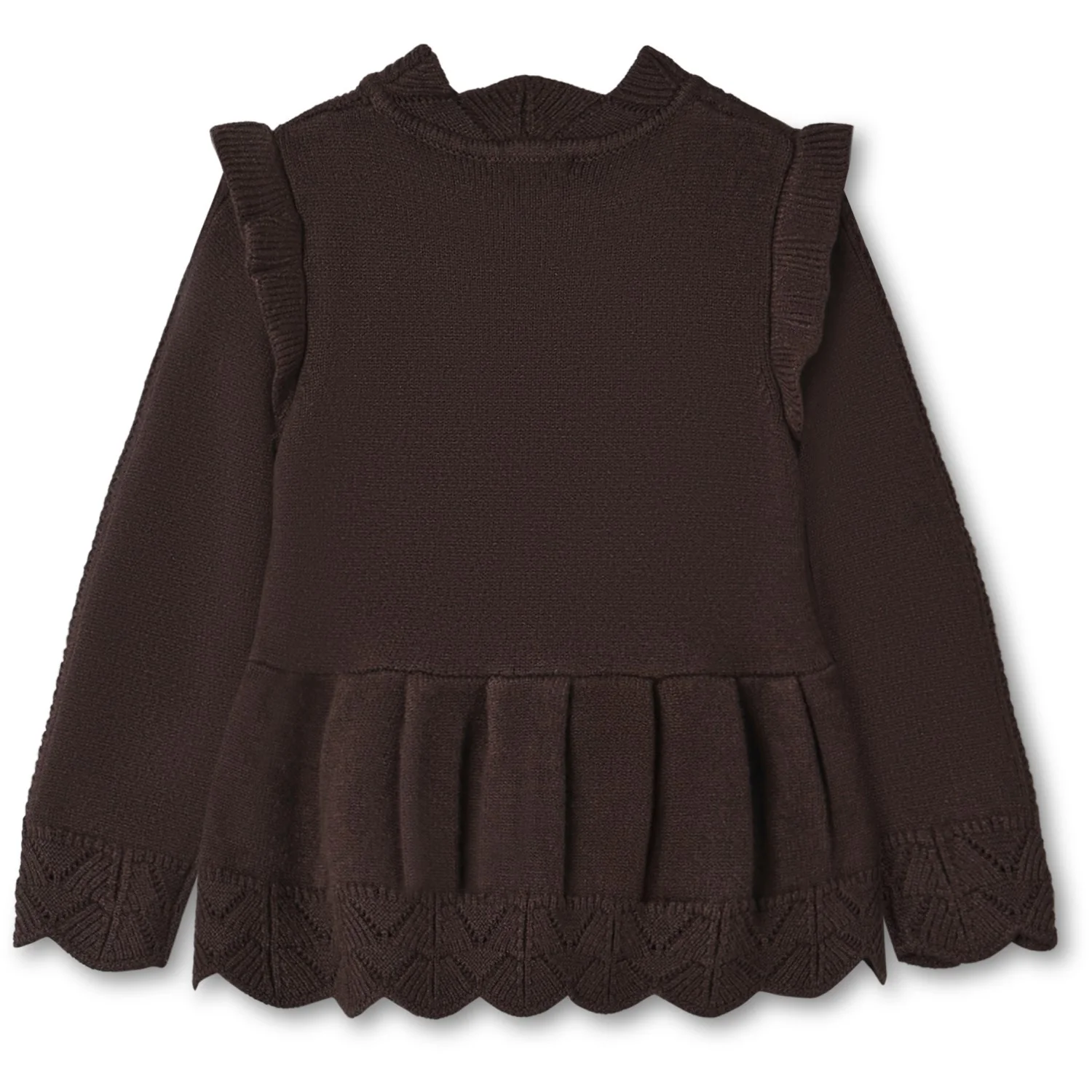 Fliink Coffee Bean Alilly Peplum Pullover - Image 2